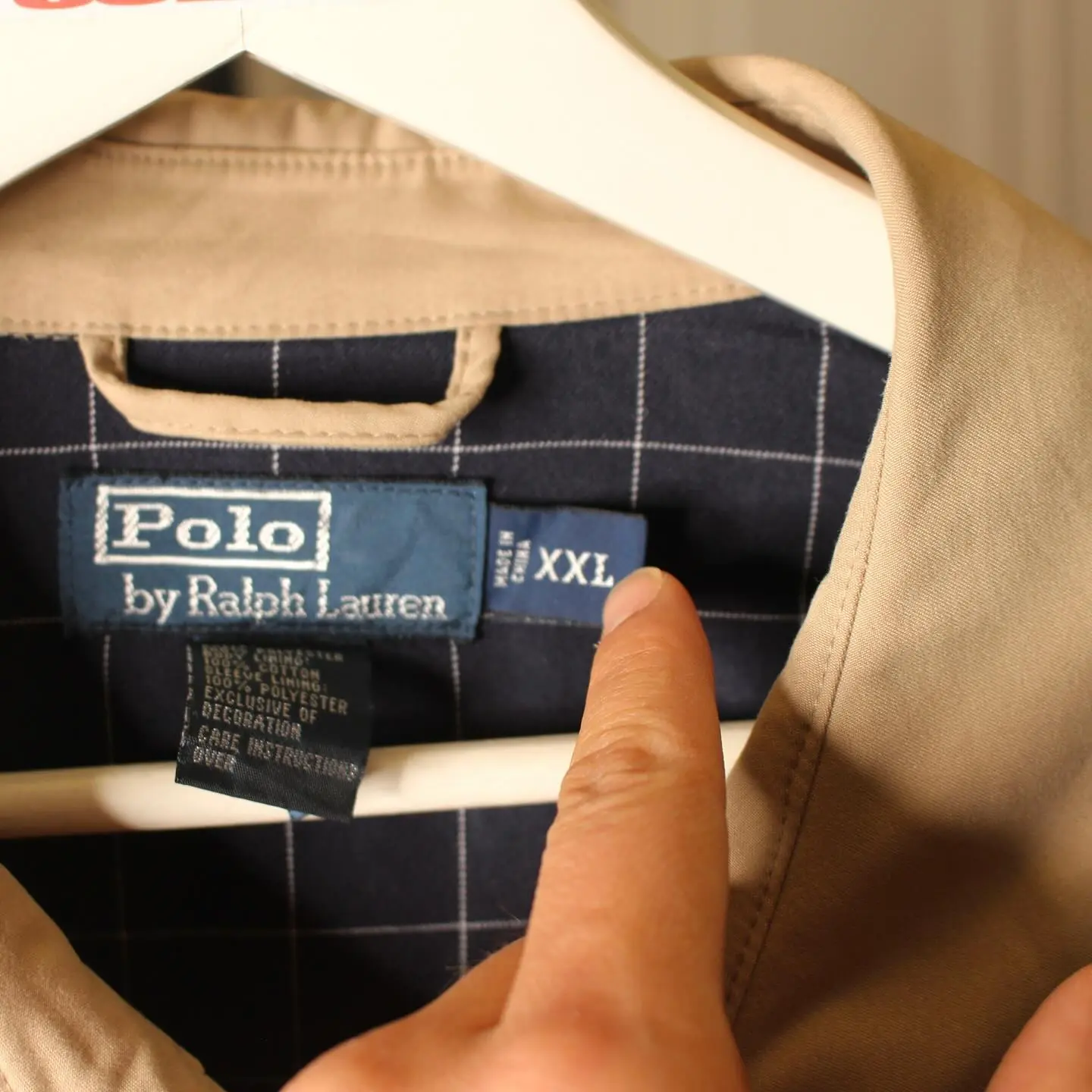 Vintage 1990s Polo Ralph Lauren Golf Jacket, view 6 of 8