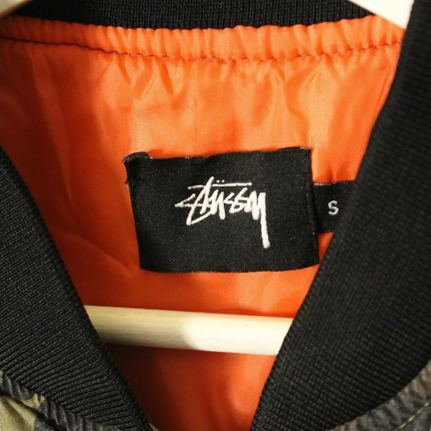 Stussy Tour Army Camo Bomber jacket, view 1 of 6