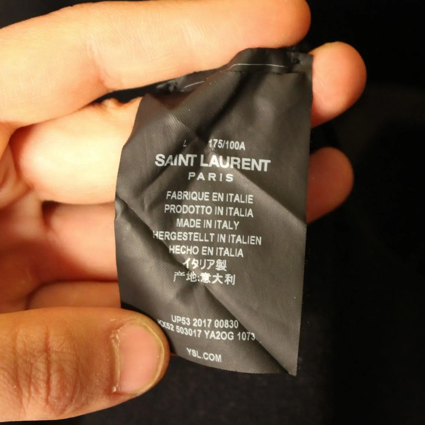 Yves Saint Laurent hooded sweatshirt, view 5 of 7