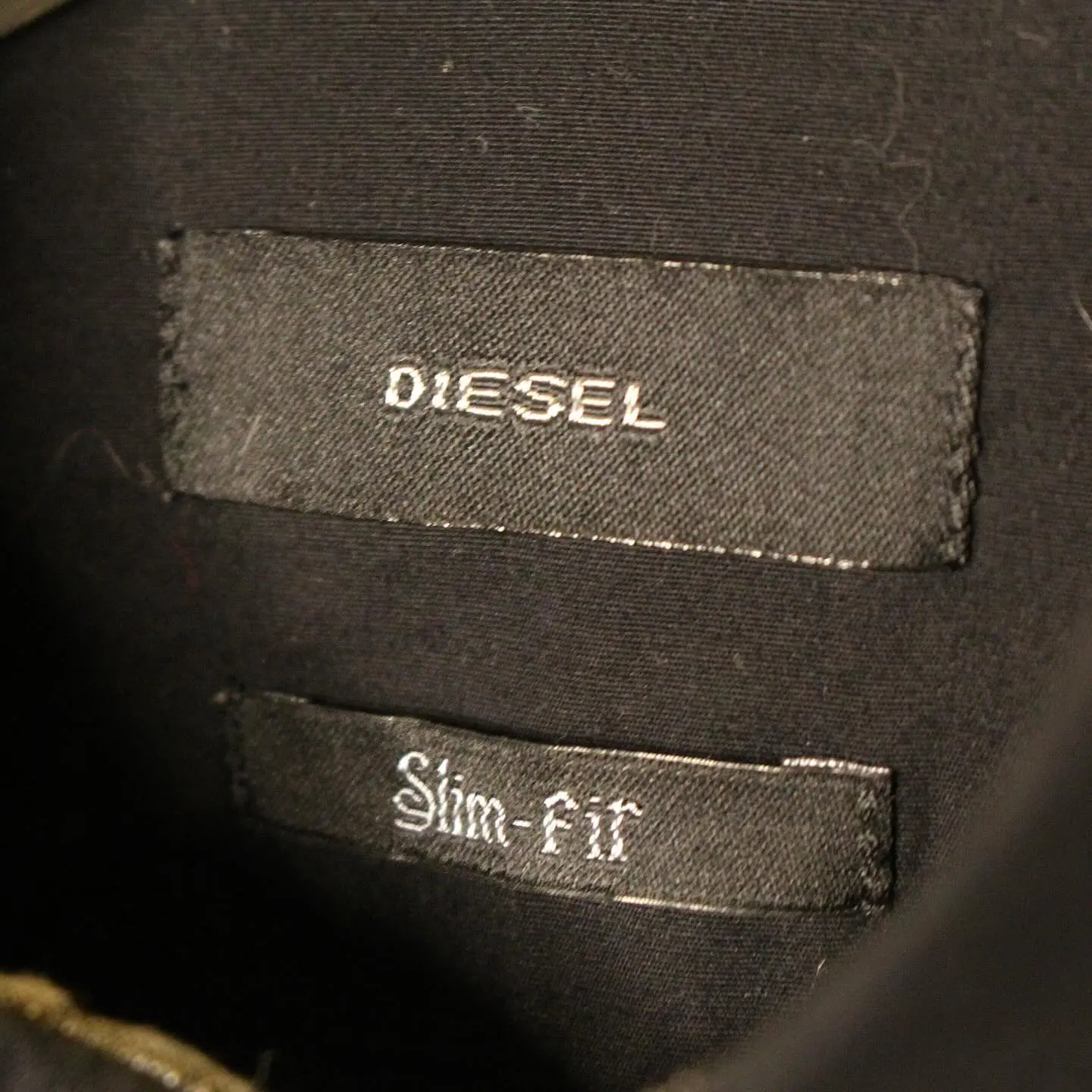 Diesel Slim-Fit Shirt in Black, view 1 of 5
