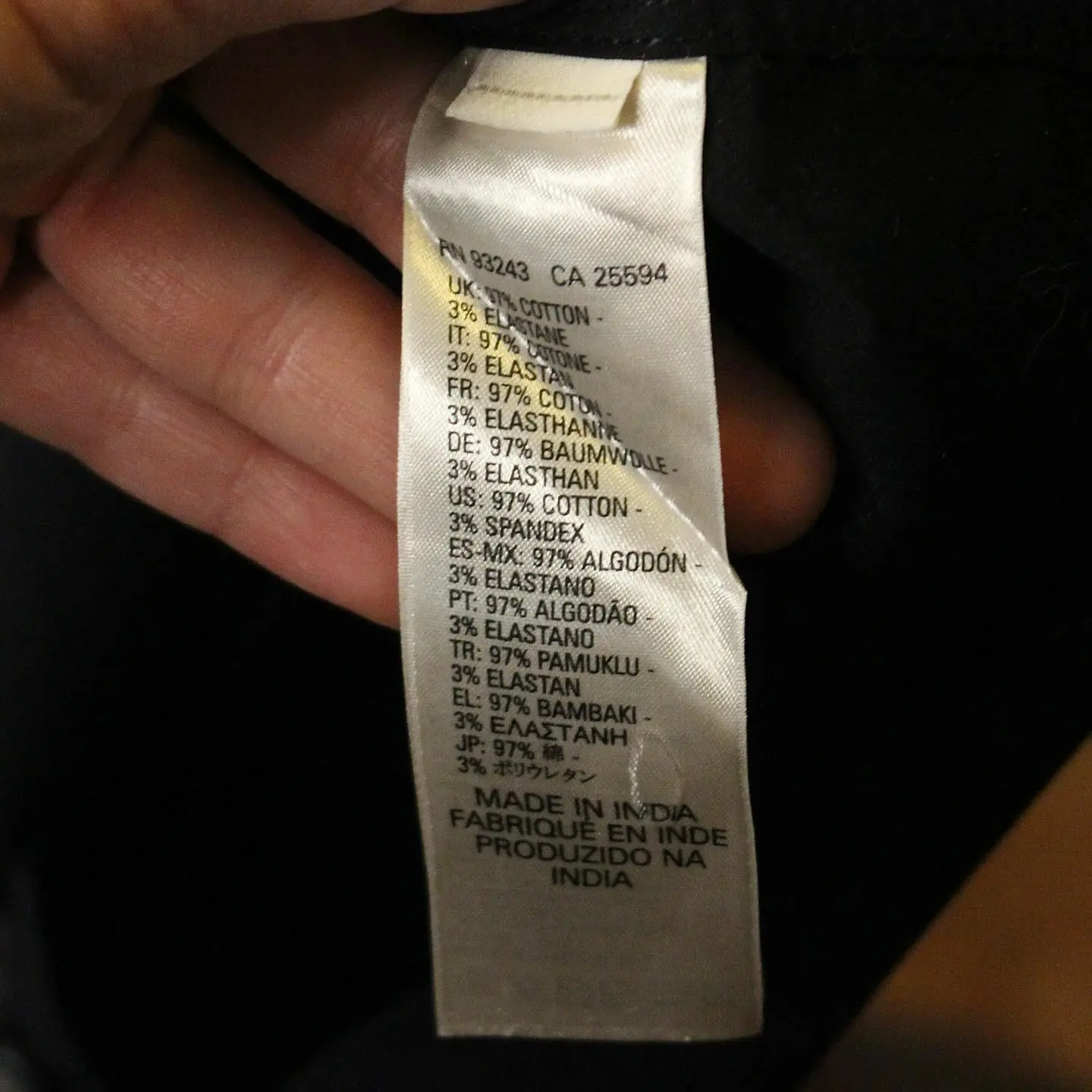Diesel Slim-Fit Shirt in Black, view 4 of 5