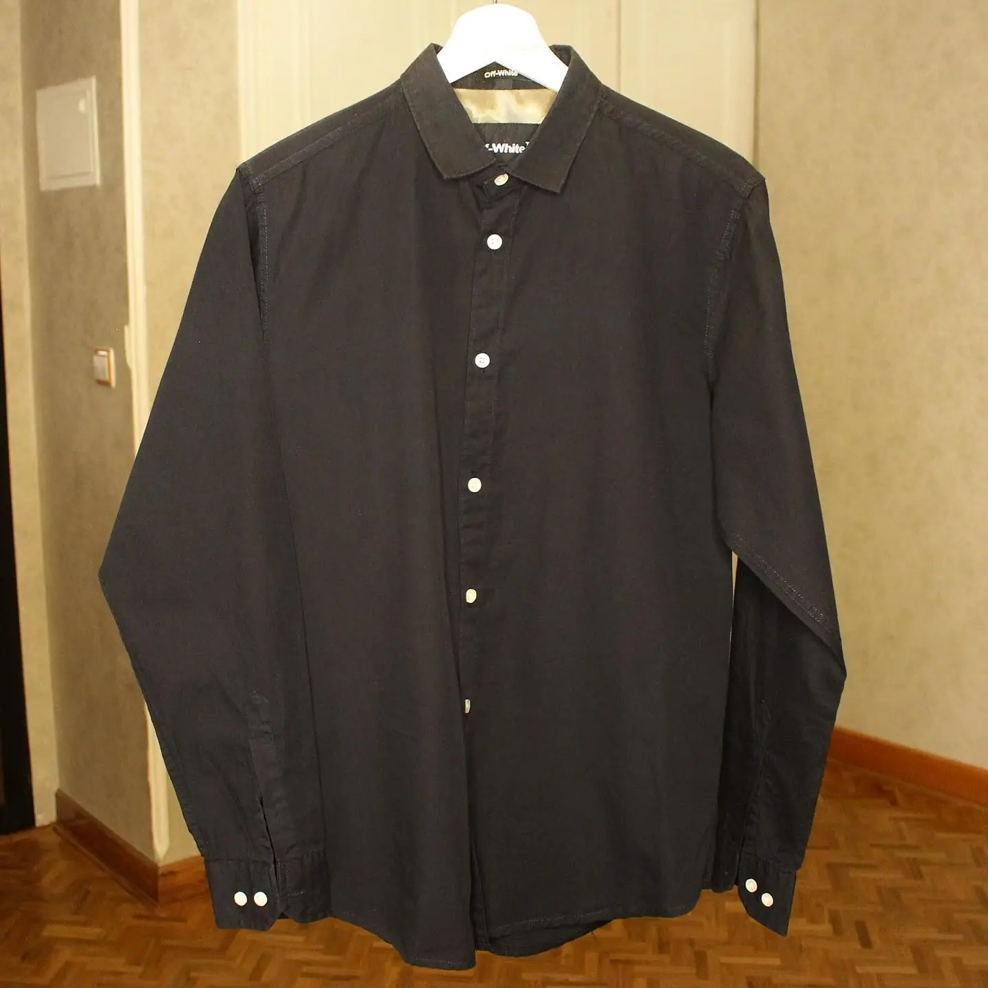 Off-White Shirt in Black, view 2 of 4