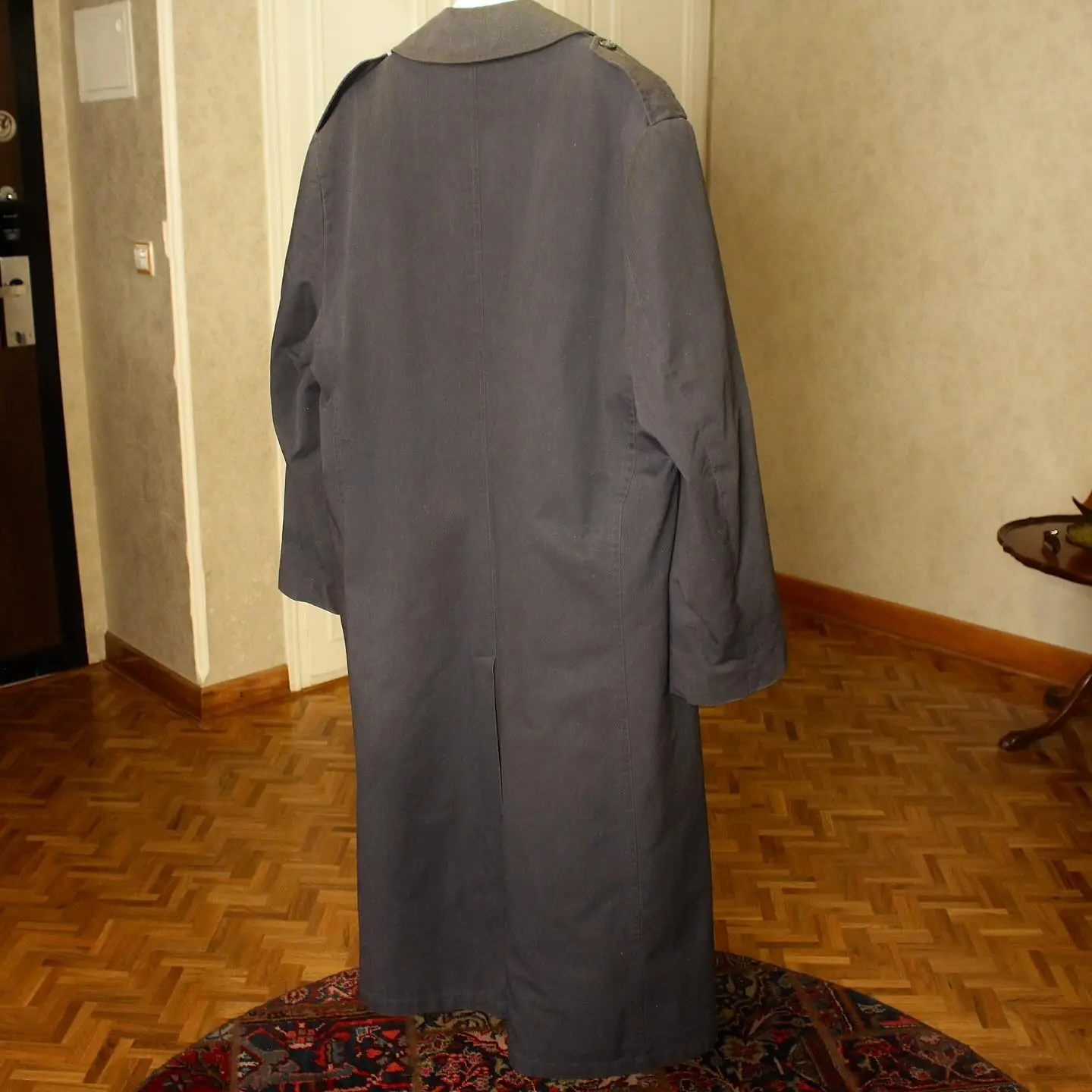 Vintage Christian Dior Monsieur Trench Coat with detachable Wool Lining, view 3 of 7