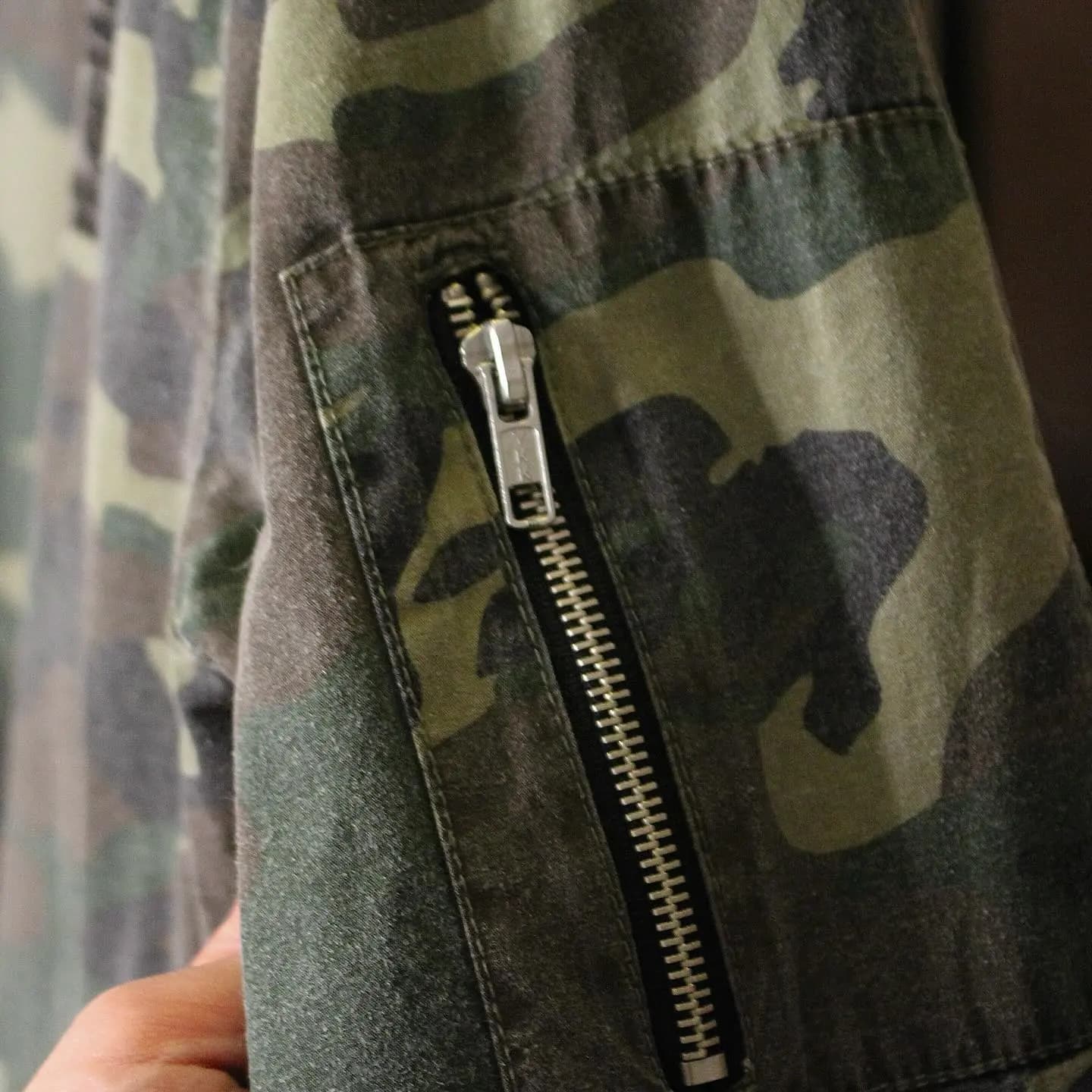 Stussy Tour Army Camo Bomber jacket, view 5 of 6
