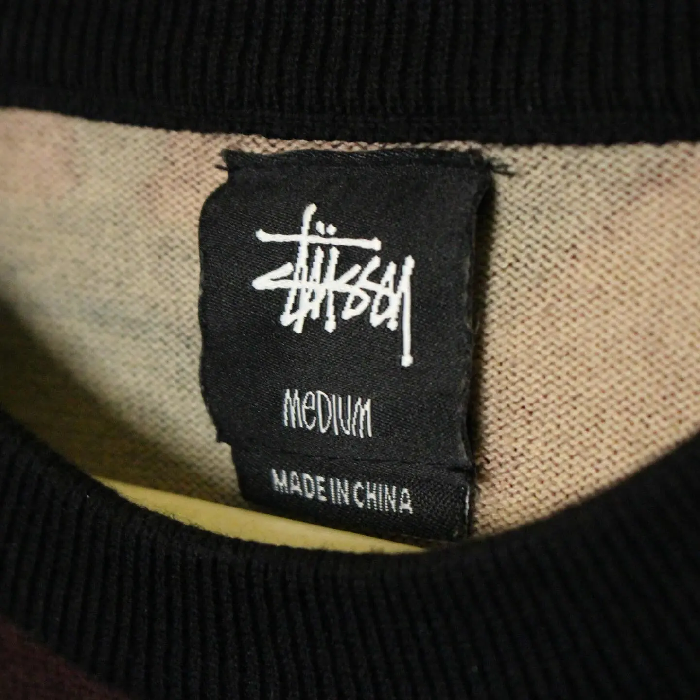 Stüssy Camouflage Wool Pullover, view 2 of 4