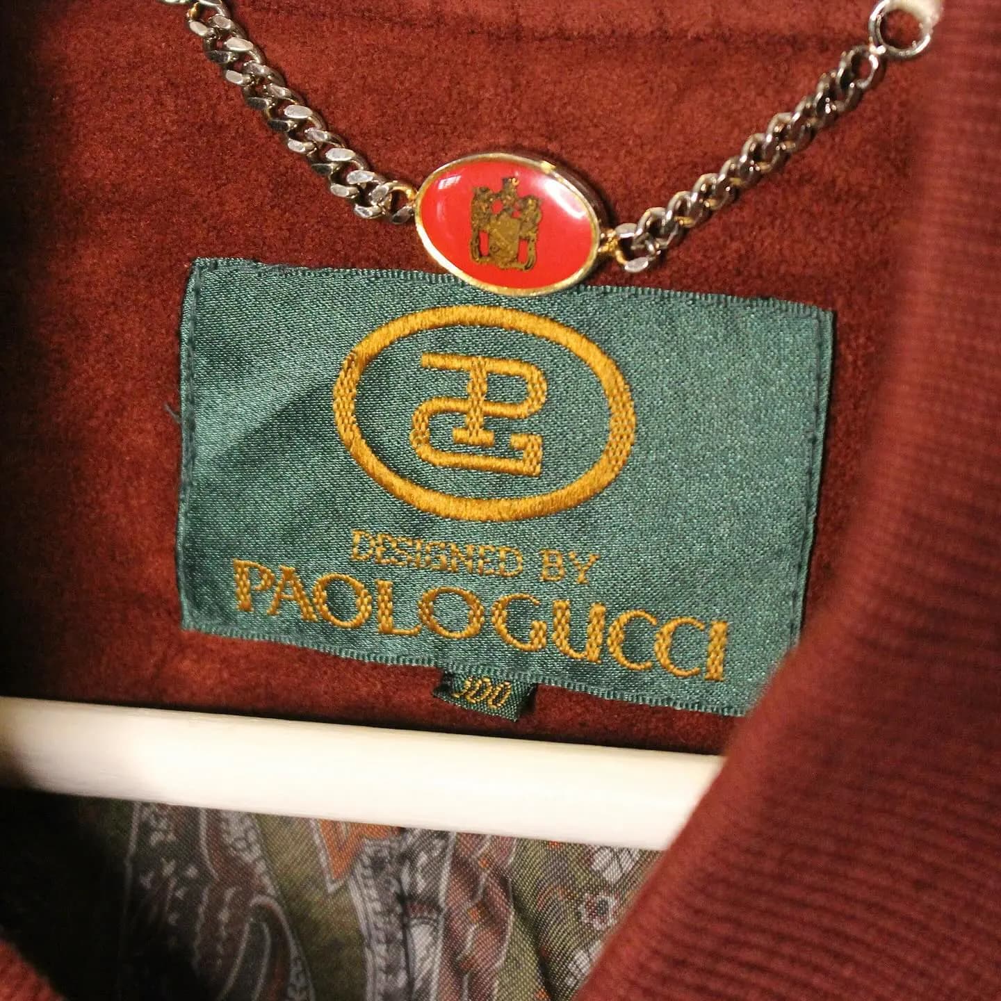 Rare Vintage Paolo Gucci suede jacket in Burnt- Orange, view 2 of 7