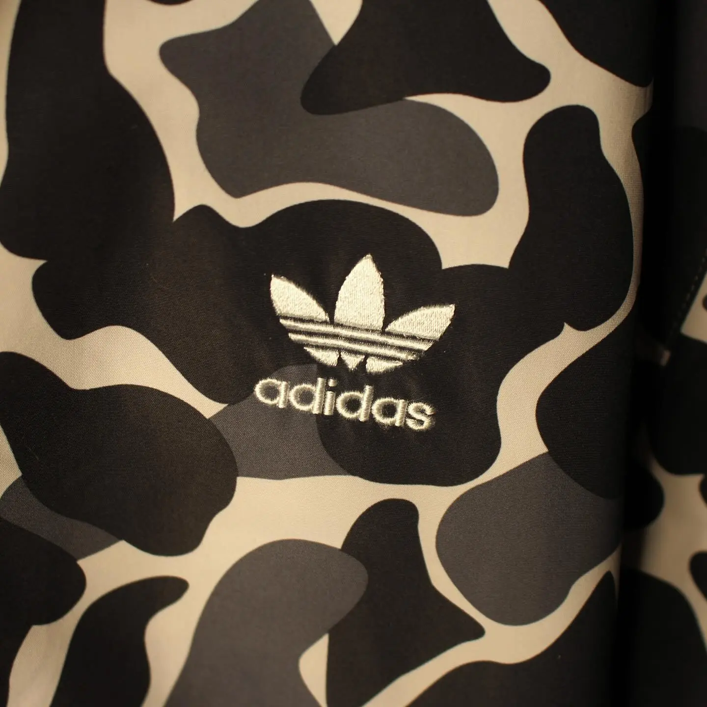 adidas Originals Men’s Camo Dipped Windbreaker, view 2 of 9