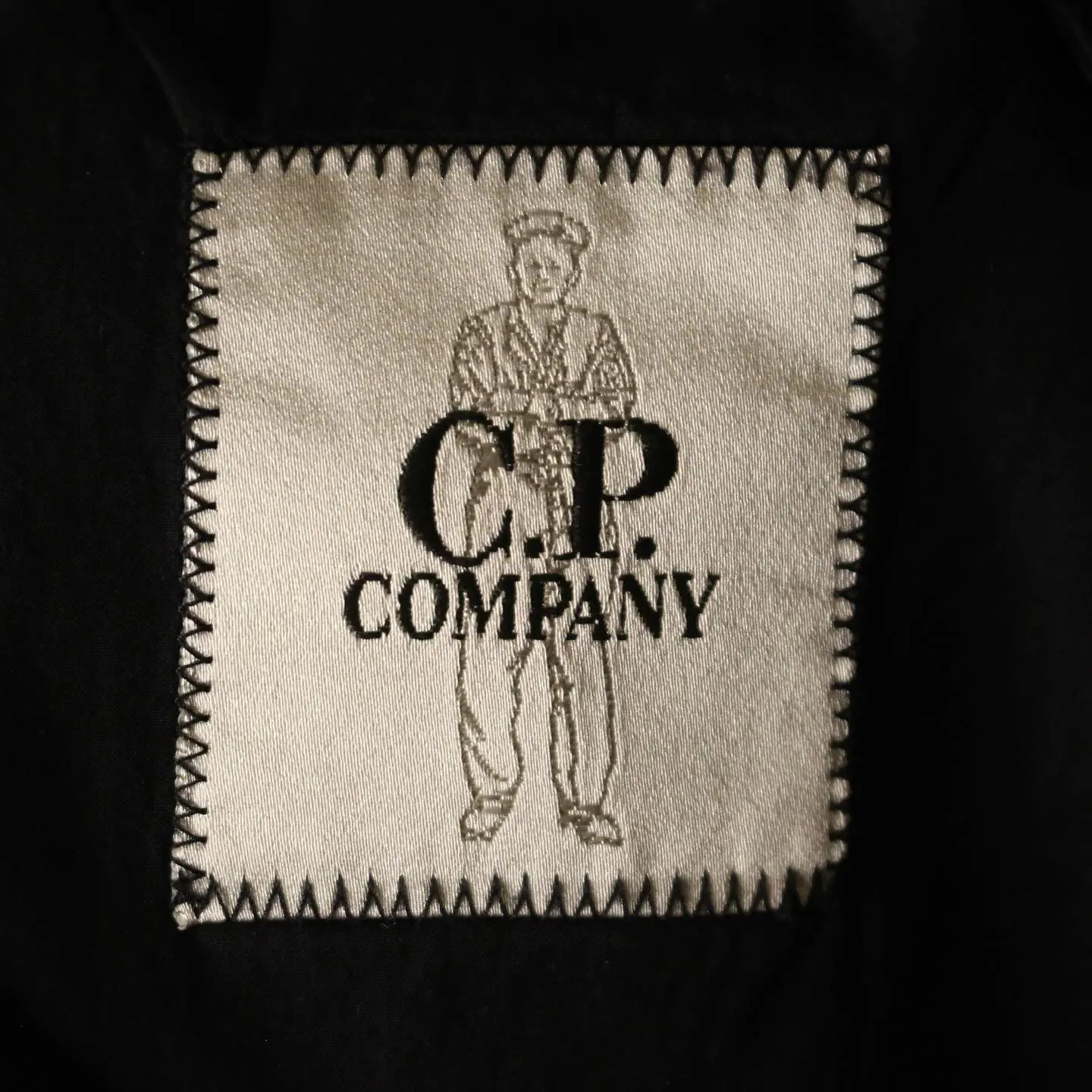 C.P. COMPANY 50 FILI Lens Overshirt in Navy, view 1 of 8