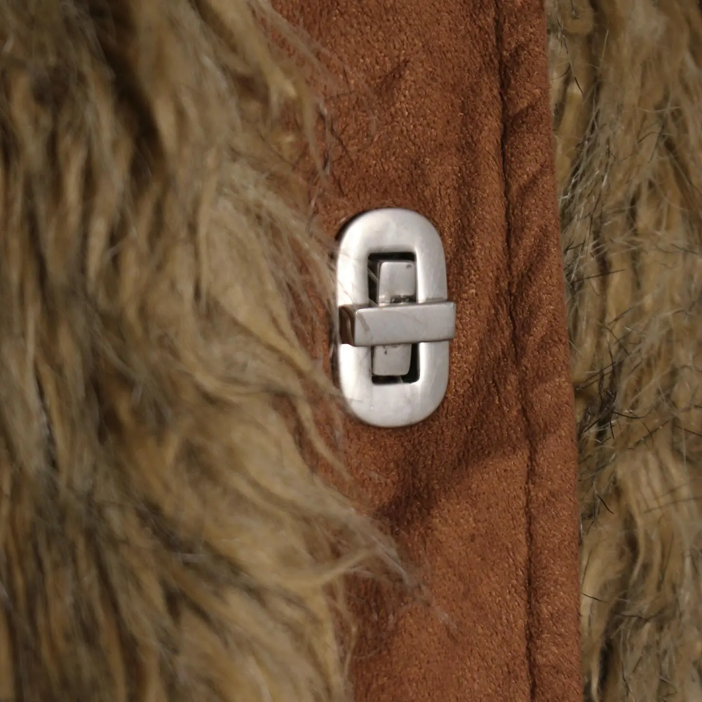 Vintage Balmain Faux Fur Coat, view 4 of 5