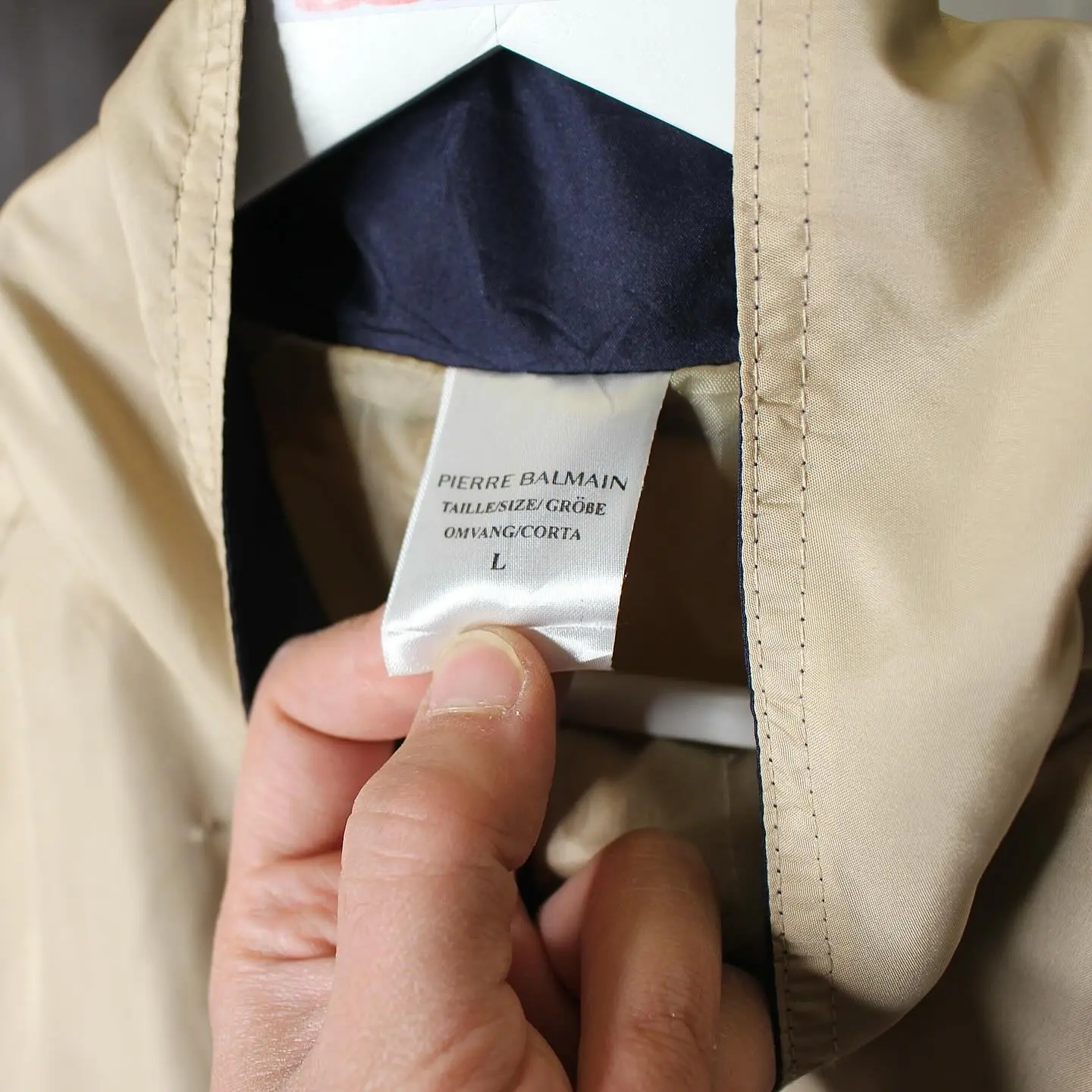Vintage Pierre Balmain Full Zip Logo Jacket, view 3 of 6