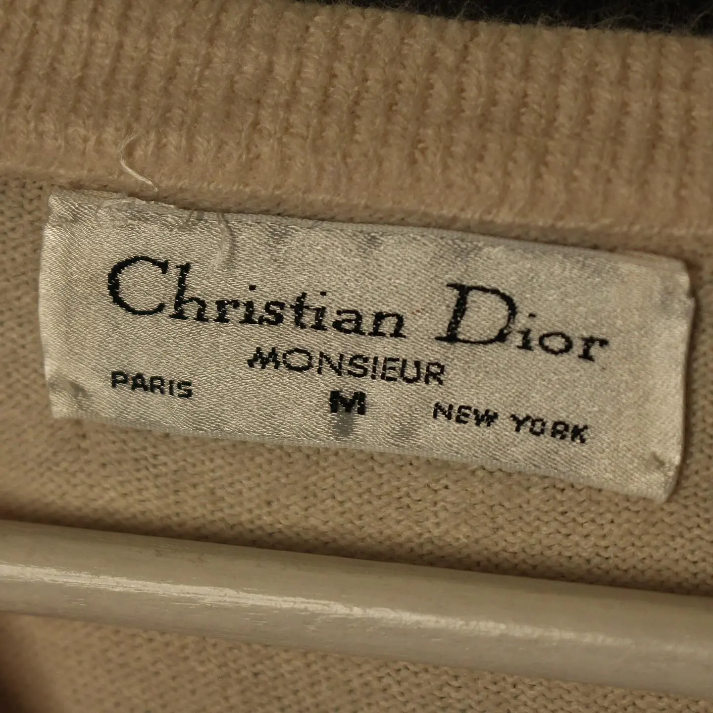 Vintage (almost 60 year old) Christian Dior Monsieur Sweatshirt, view 2 of 6