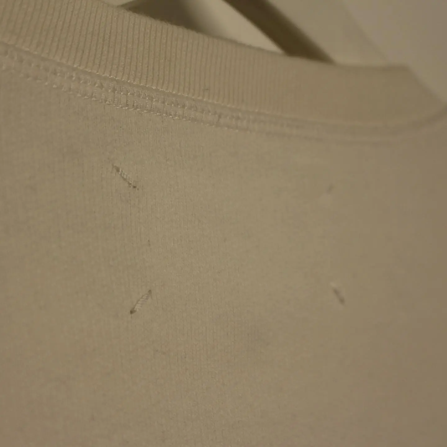 Maison Martin Margiela - Line 10 deconstructed Sweater in Off white & Silver, view 4 of 5
