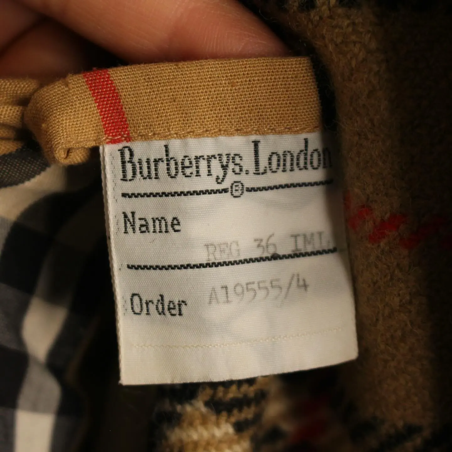 ‘Burberrys’ Vintage Trench Coat, view 4 of 5
