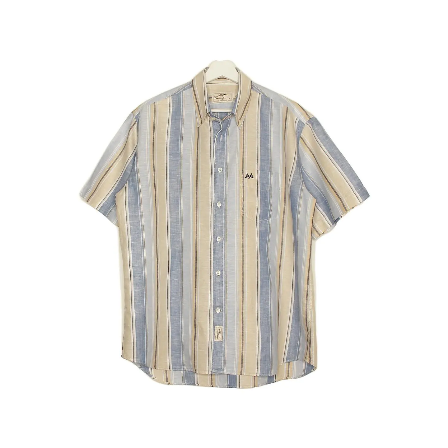 Thomas Burberry by Burberry Linen Shirt, view 1 of 5