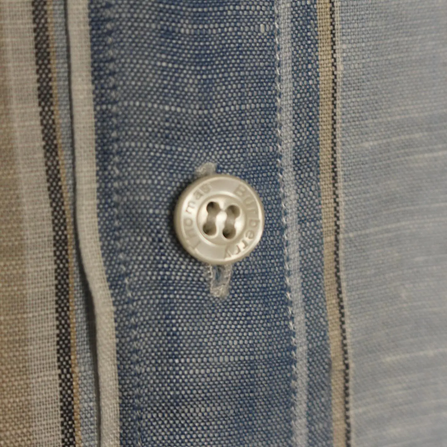 Thomas Burberry by Burberry Linen Shirt, view 5 of 5
