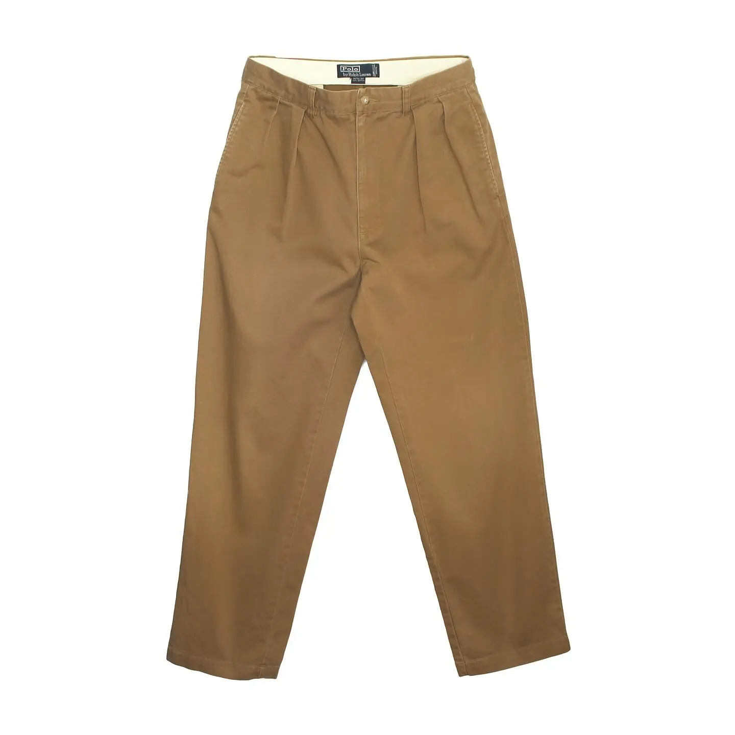 Vintage 90s Polo Ralph Lauren Pleated Chino Pants, view 1 of 3