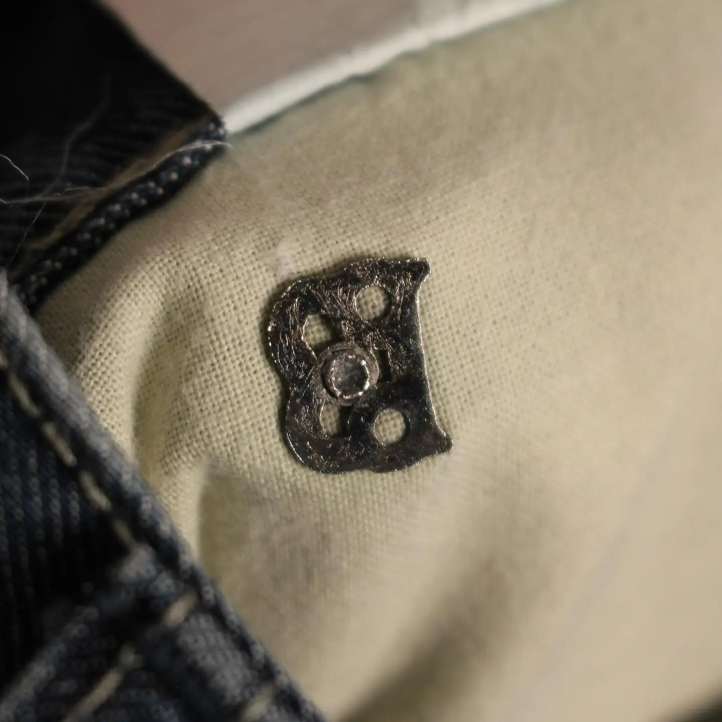 Vintage Balmain Relaxed Jeans, view 7 of 8