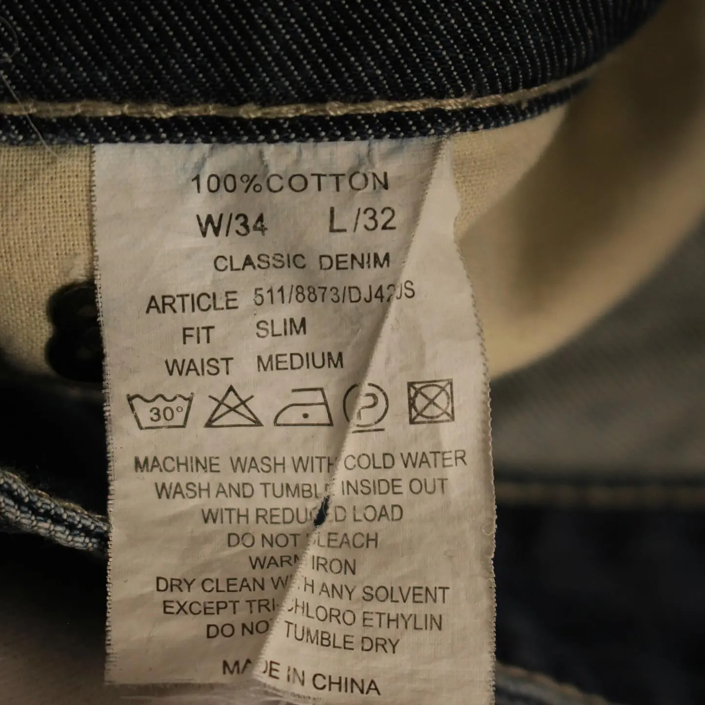 Vintage Balmain Relaxed Jeans, view 8 of 8