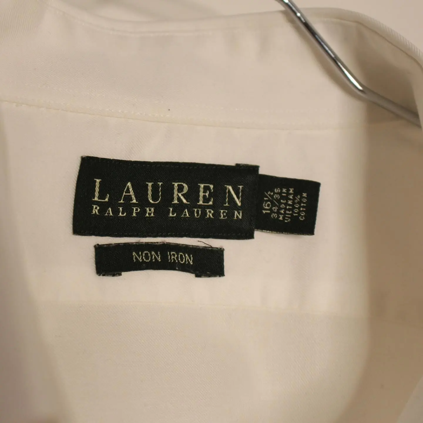 Lauren Ralph Lauren Plain White Shirt, view 2 of 3
