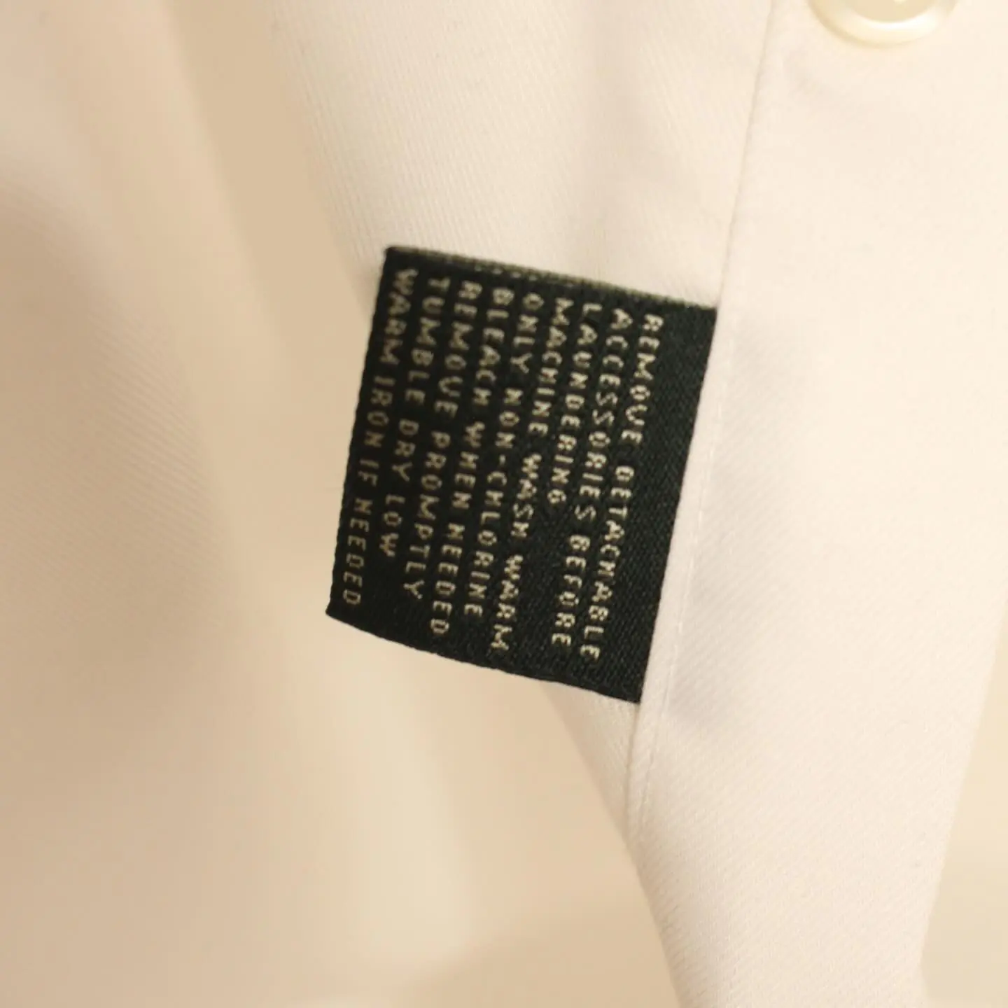 Lauren Ralph Lauren Plain White Shirt, view 3 of 3