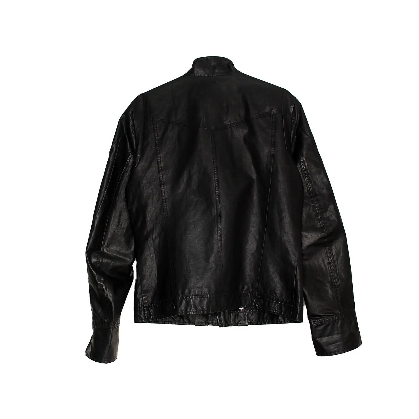 Diesel Dual Zipper Polyurethane Waxed Jacket, view 3 of 7