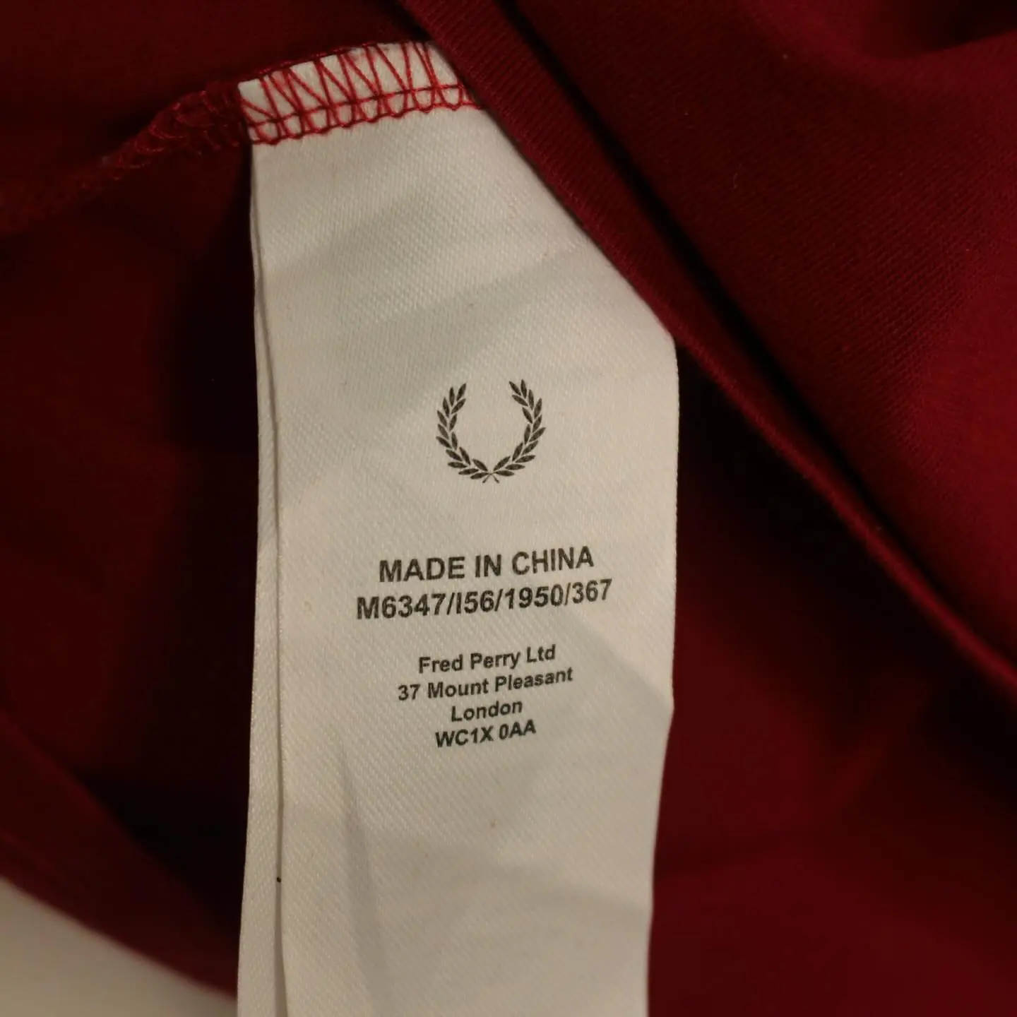 Fred Perry Taped Ringer T-Shirt, view 4 of 4