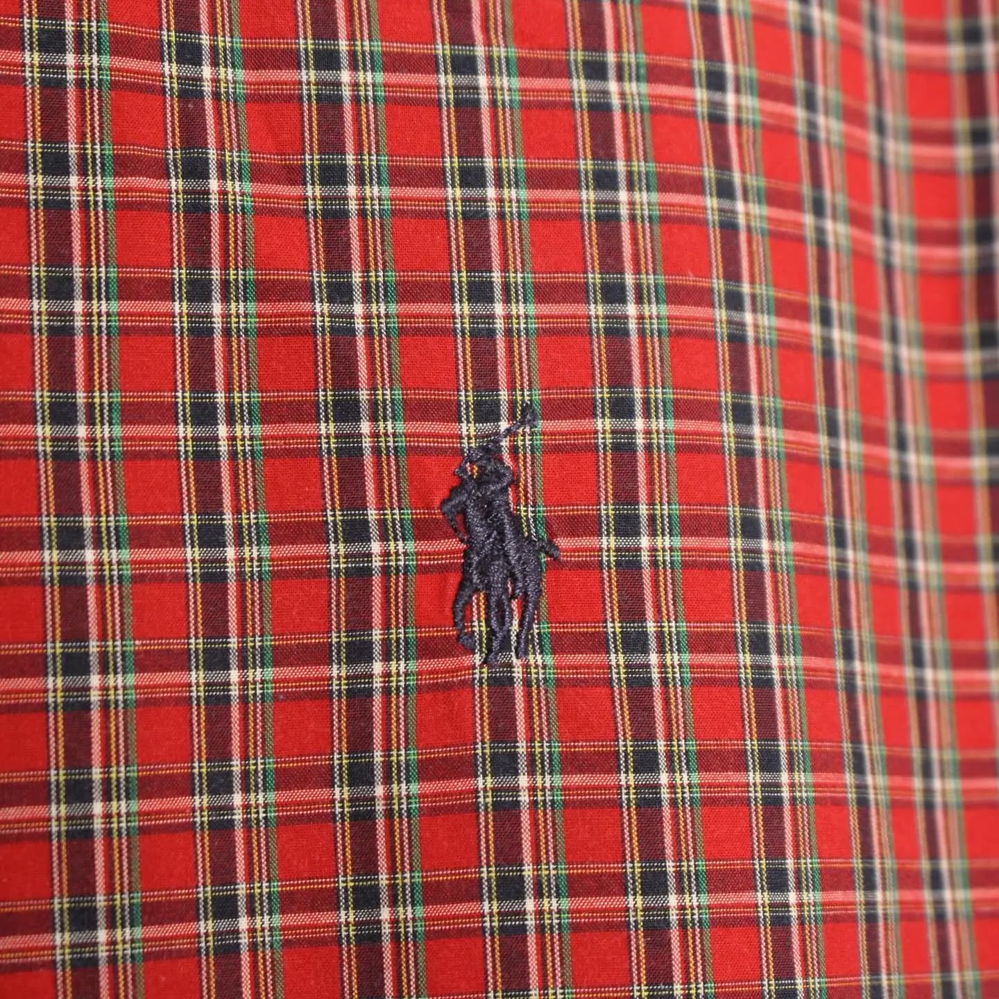 Ralph Lauren Yarmouth Royal Stewart Shirt, view 3 of 3