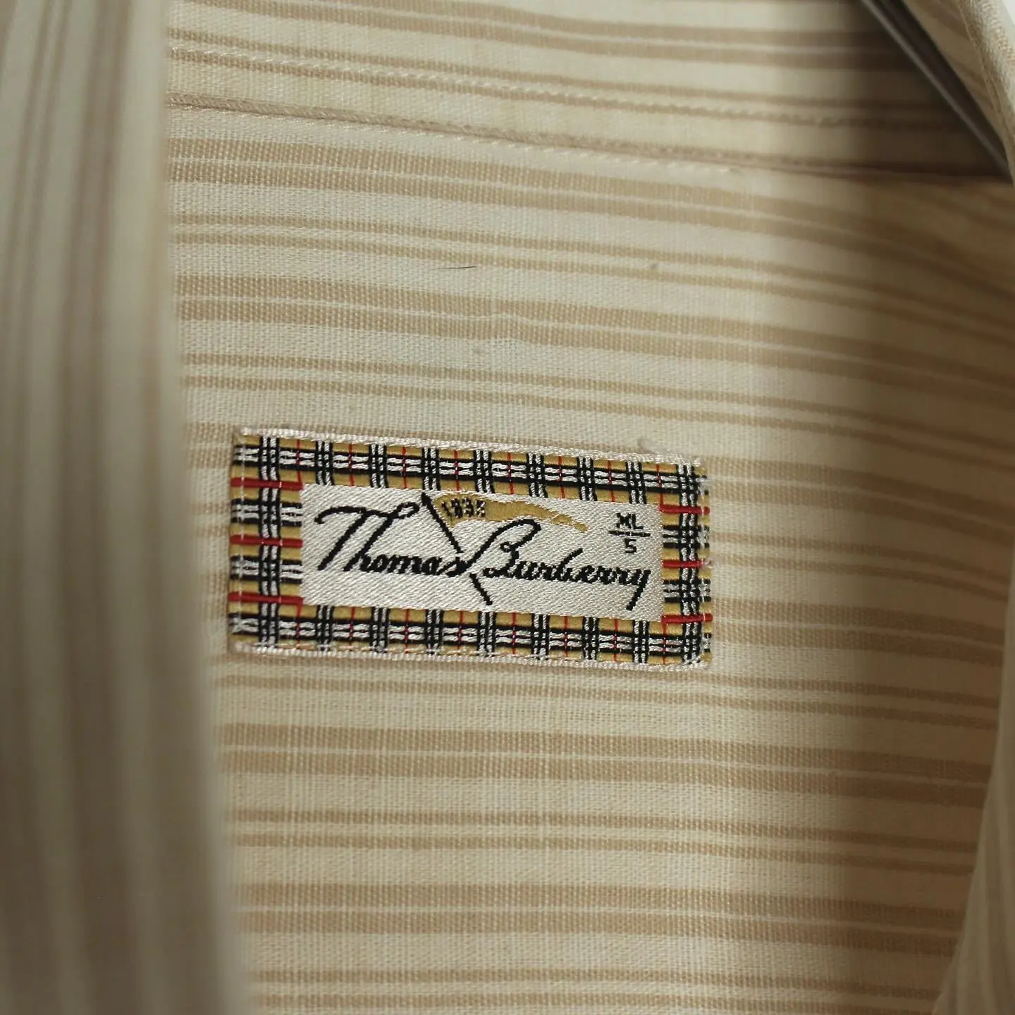 Thomas Burberry Short Sleeve Linen Shirt, view 2 of 5