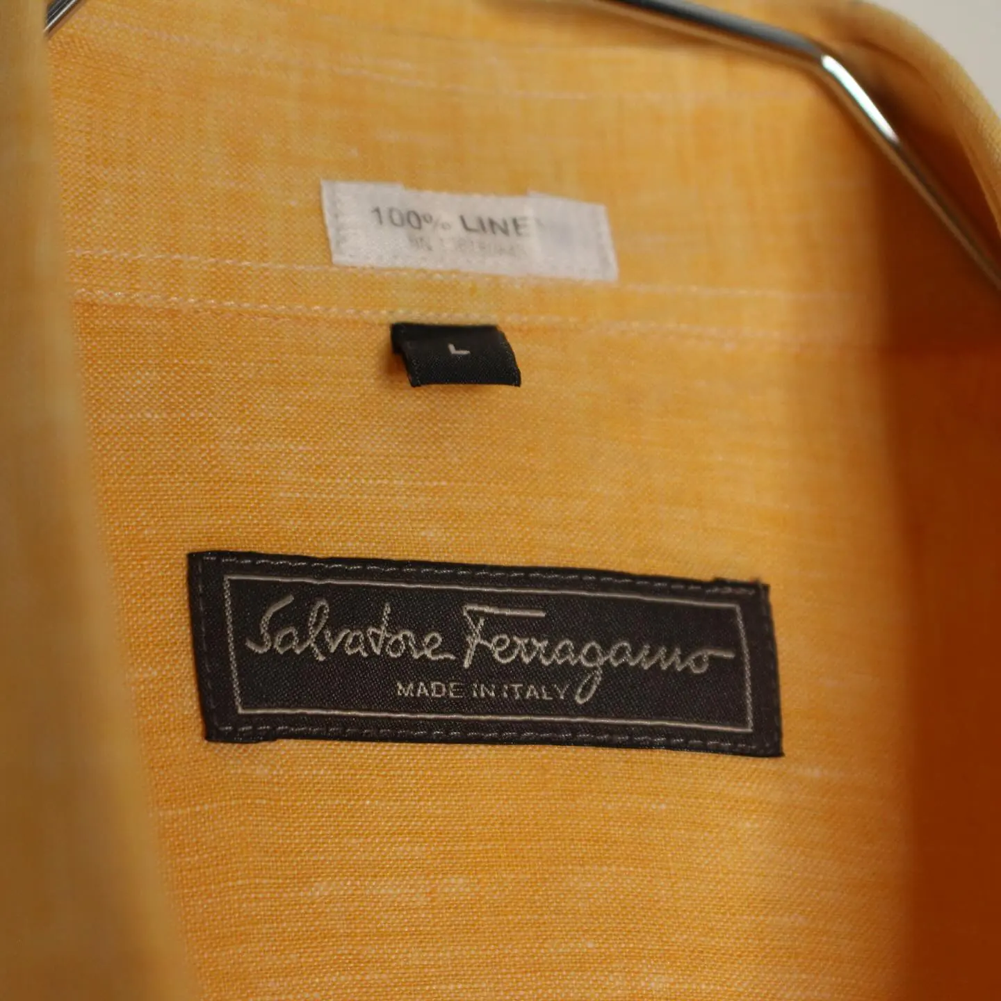 Salvatore Ferragamo Linen Shirt, view 2 of 3