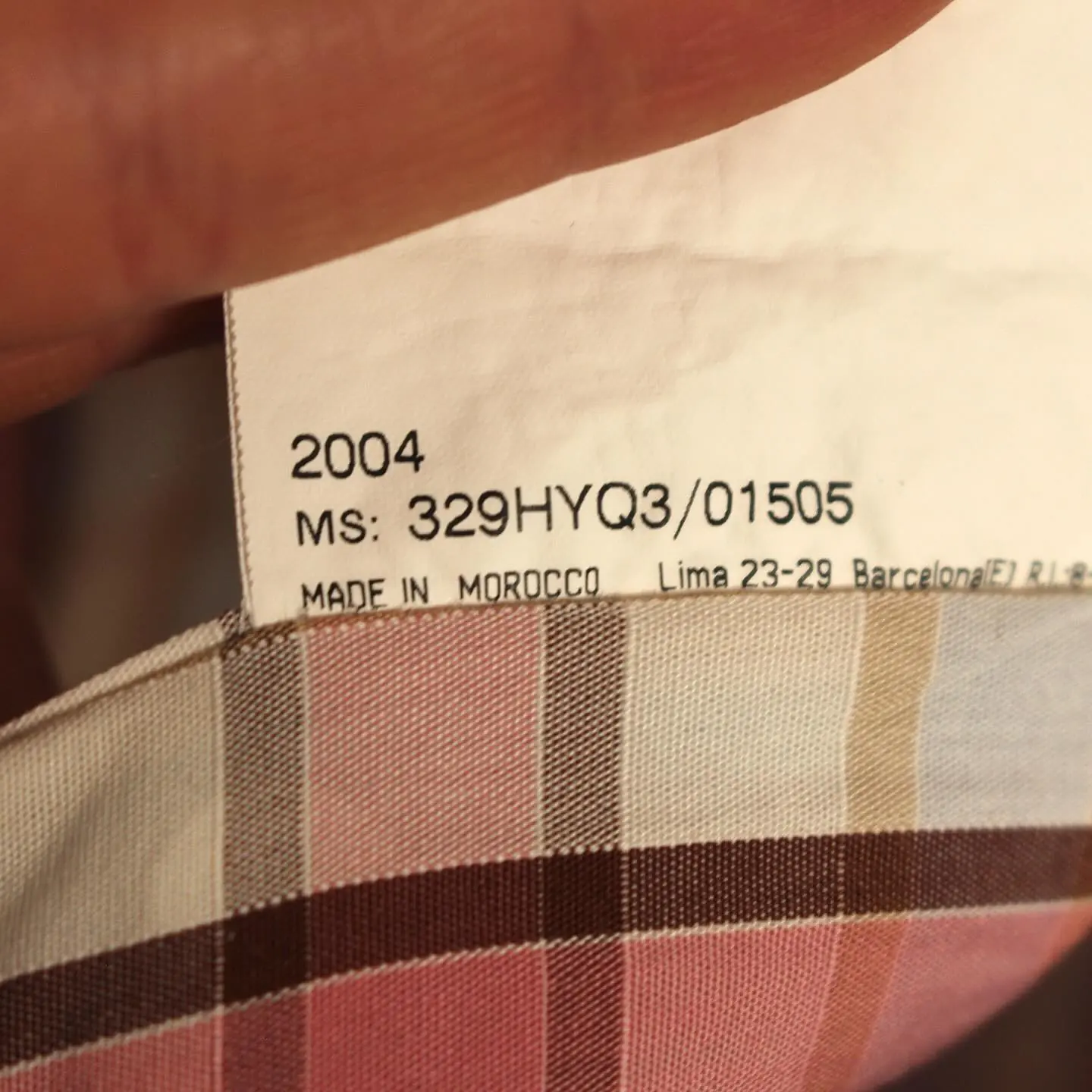 Vintage Thomas Burberry Short Sleeve Shirt, view 6 of 6
