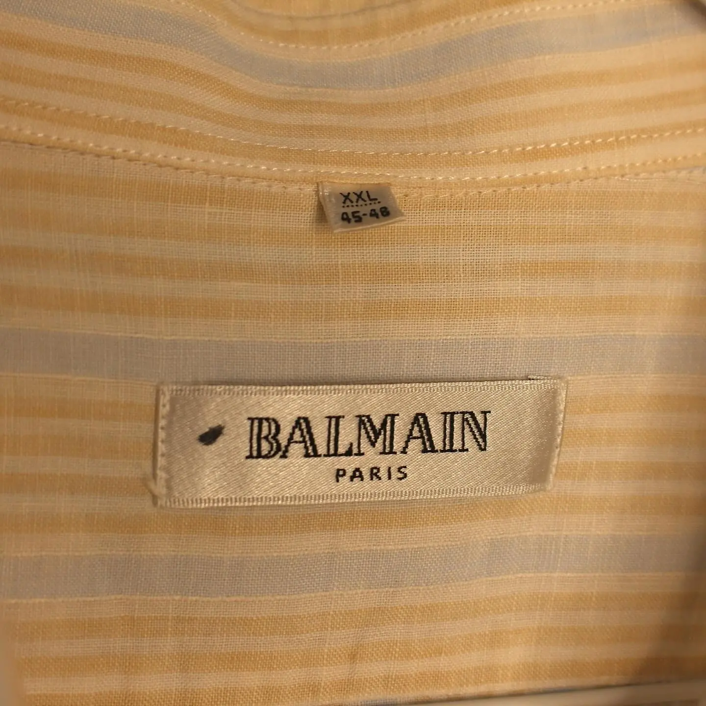 Vintage Balmain Linen Shirt, view 2 of 2