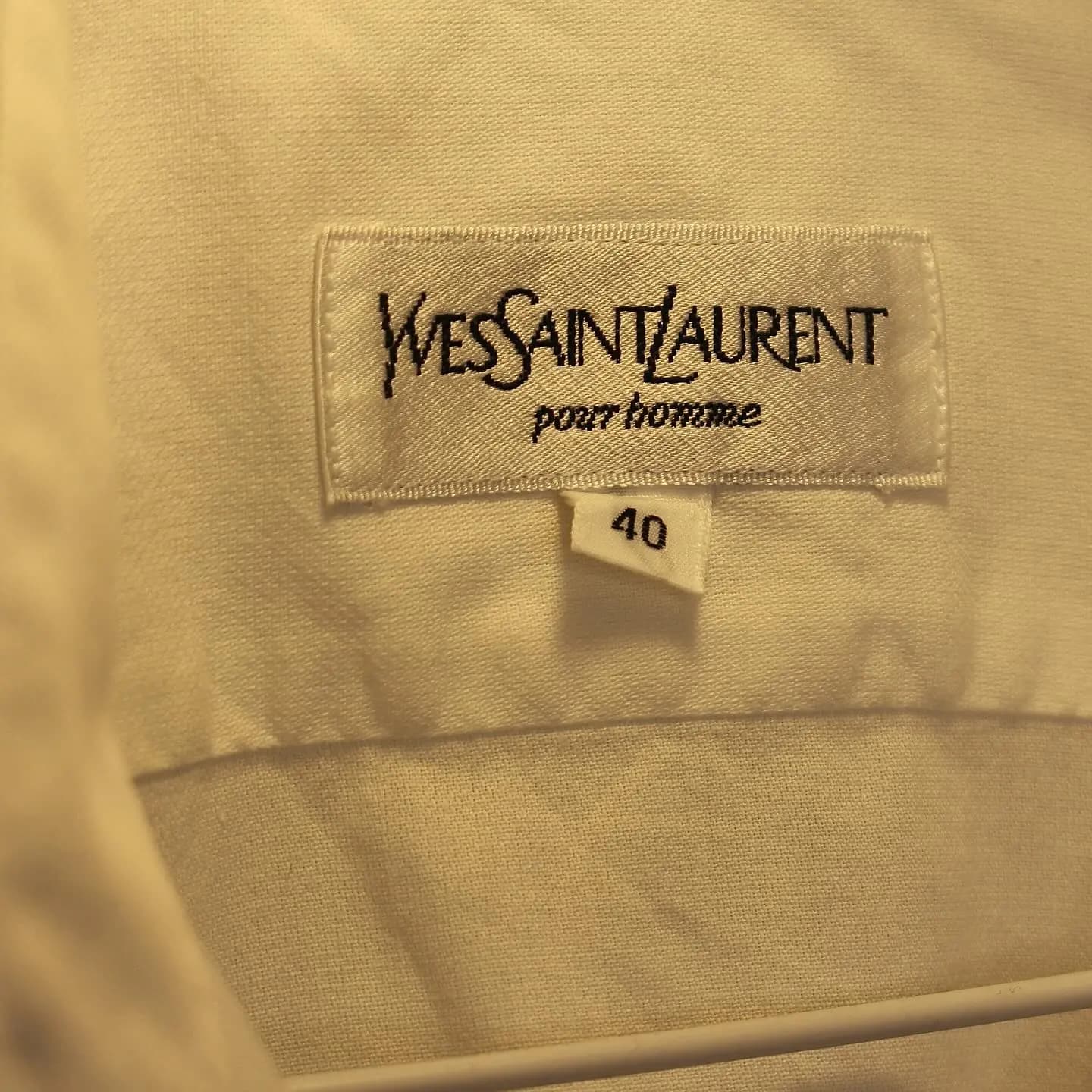 Vintage Yves Saint Laurent Tuxedo Shirt, view 2 of 3