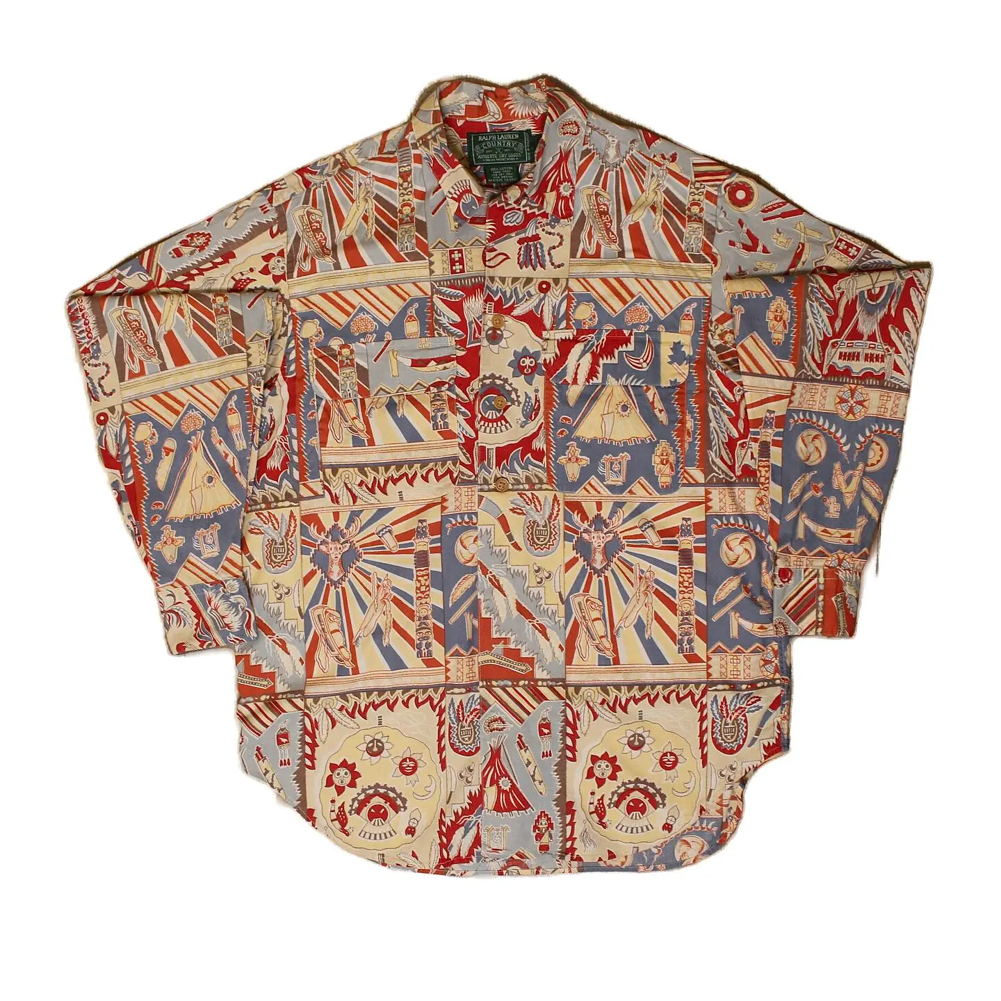 Vintage 80s Ralph Lauren Country Shirt, view 1 of 2