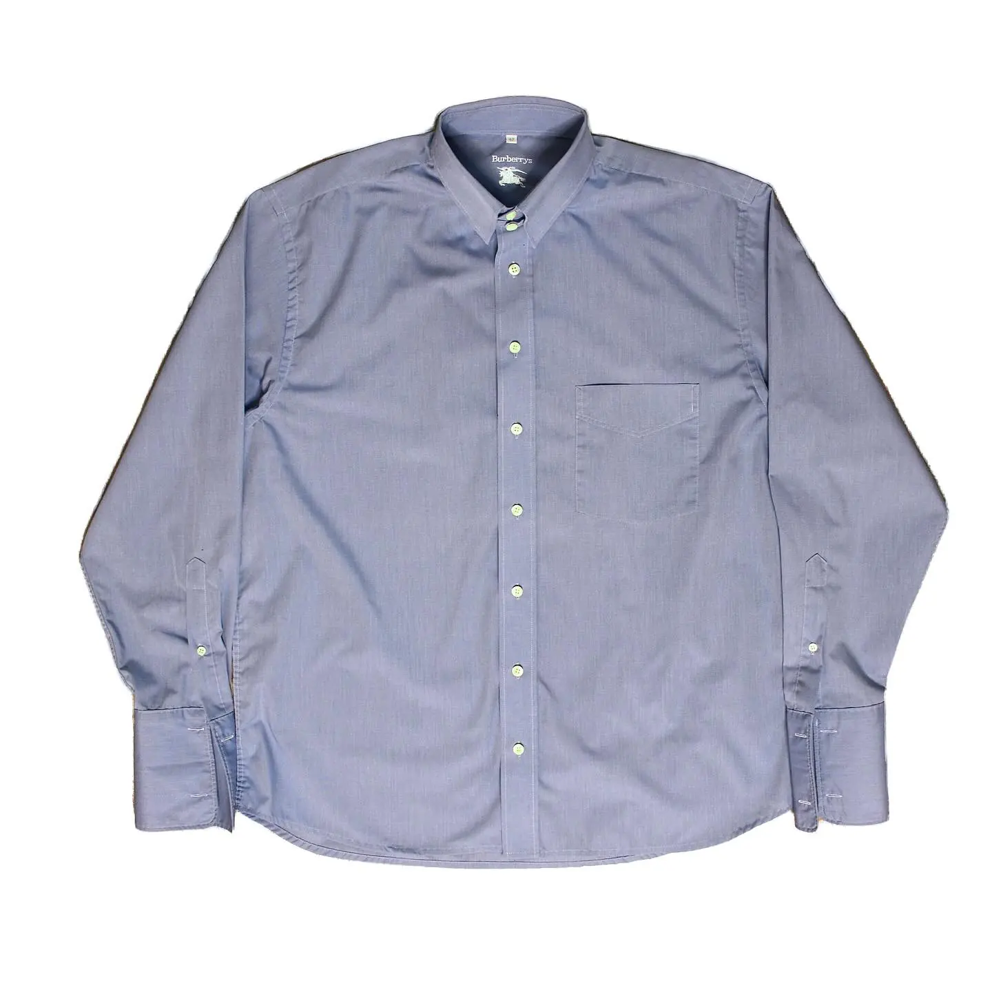 Vintage 90s Burberrys Tuxedo Shirt, view 1 of 3