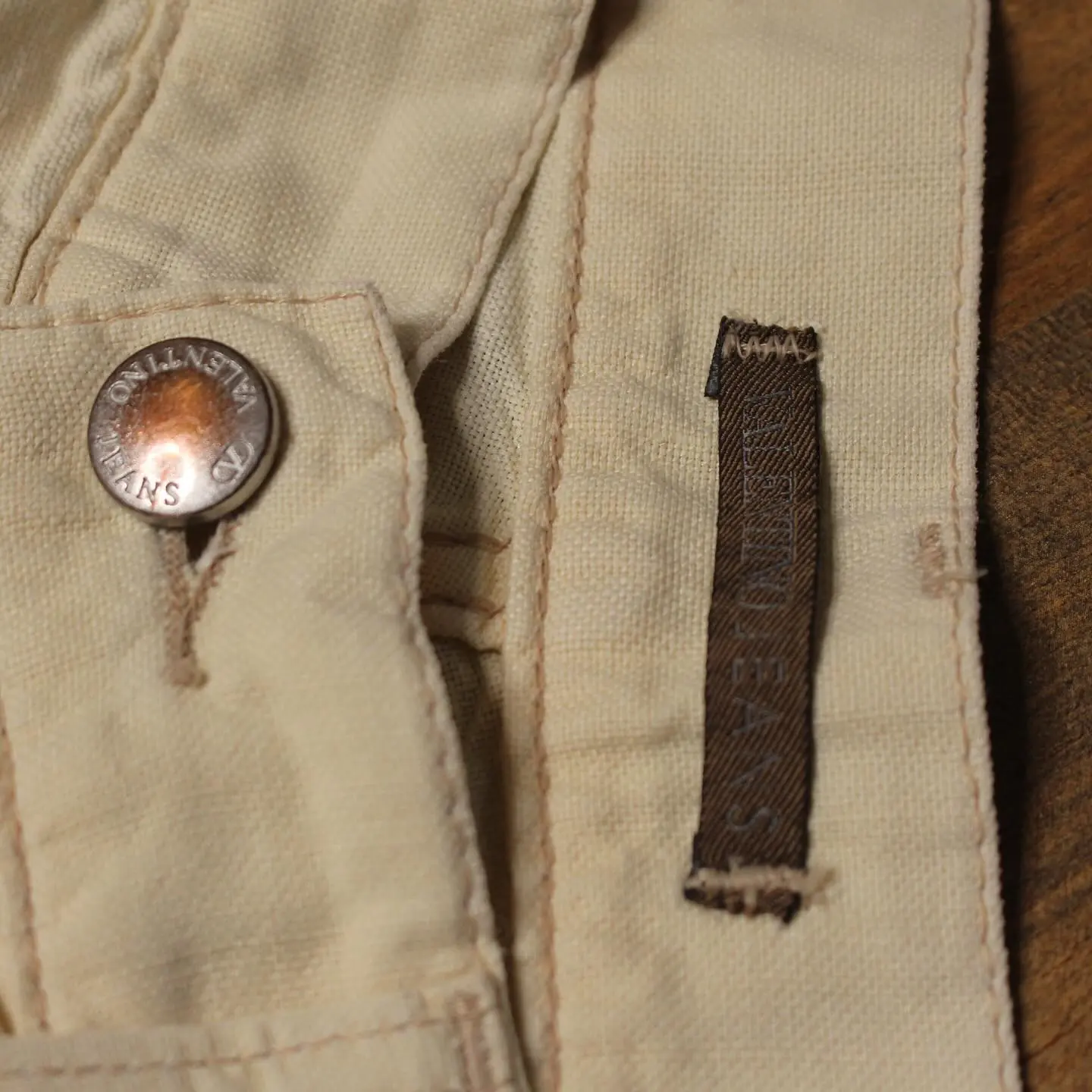 Valentino Jeans Linen Pants, view 2 of 6