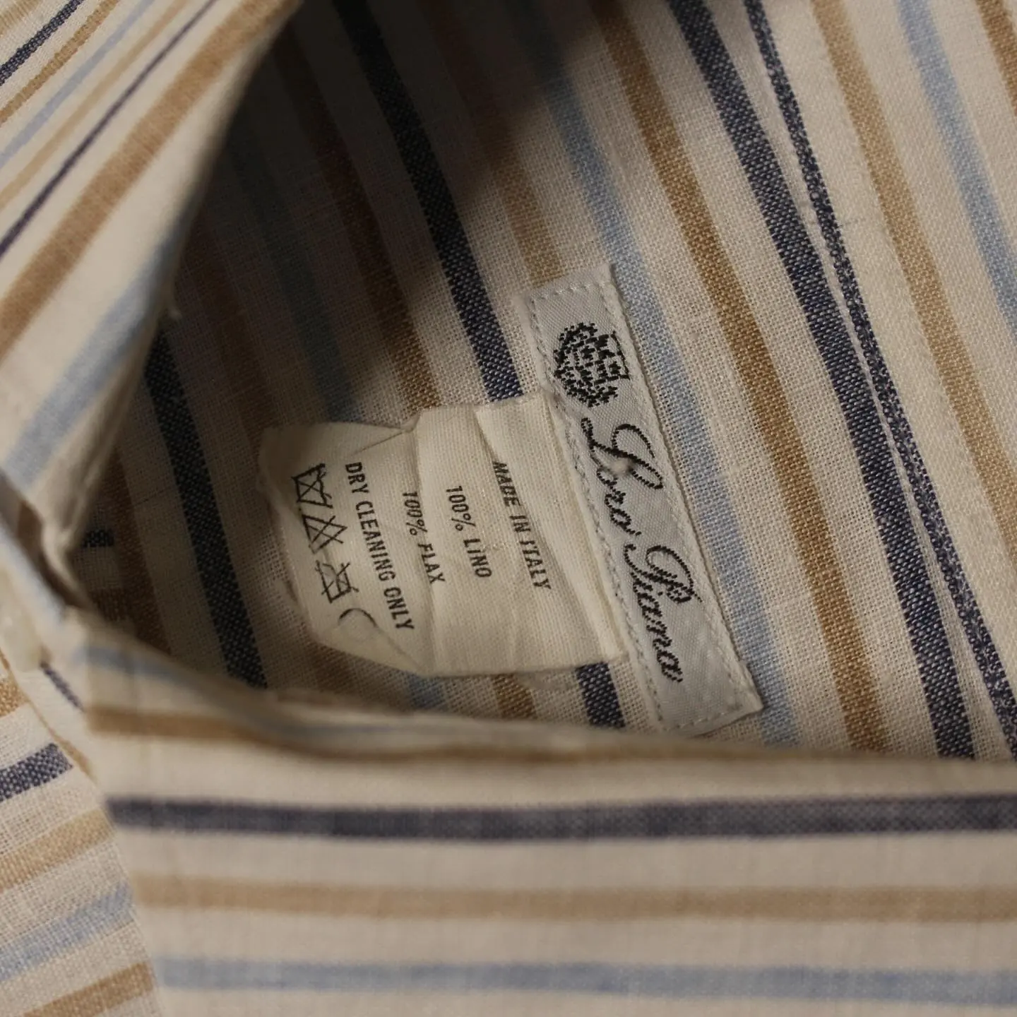 Vintage Loro Piana Linen Shirt, view 2 of 5