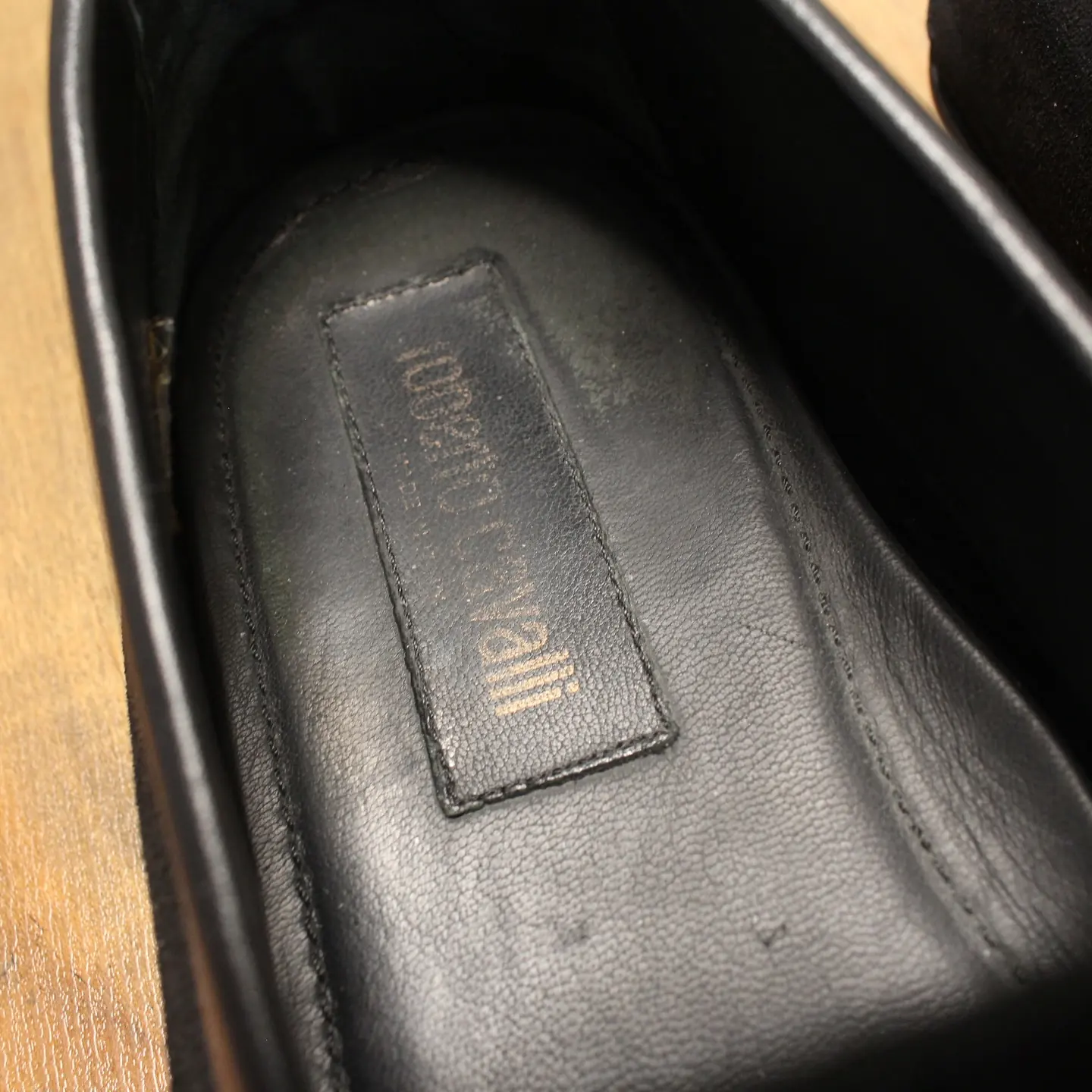 Roberto Cavalli Leather Loafers, view 2 of 3