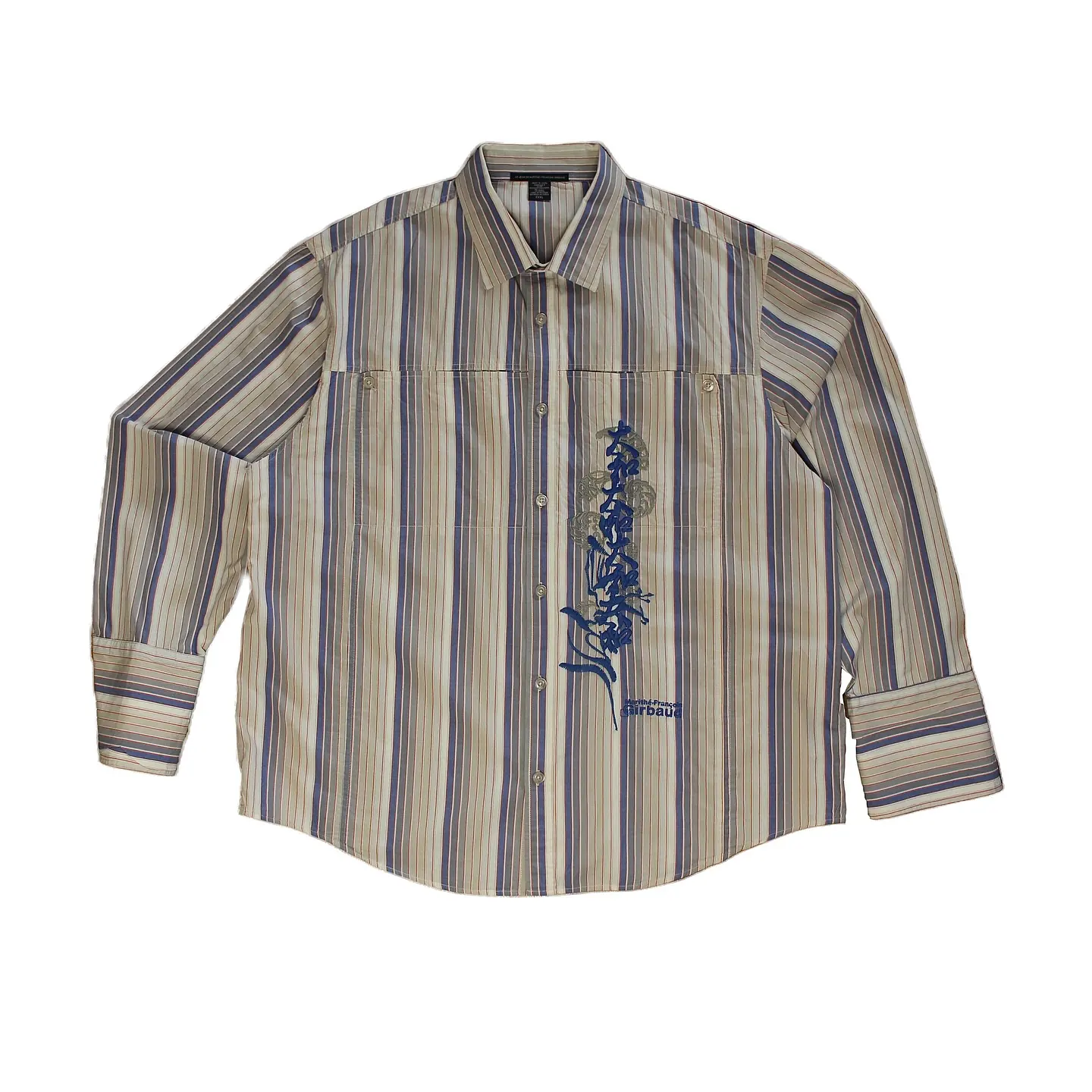 Vintage Marithe Francois Girbaud Tuxedo Shirt, view 1 of 4