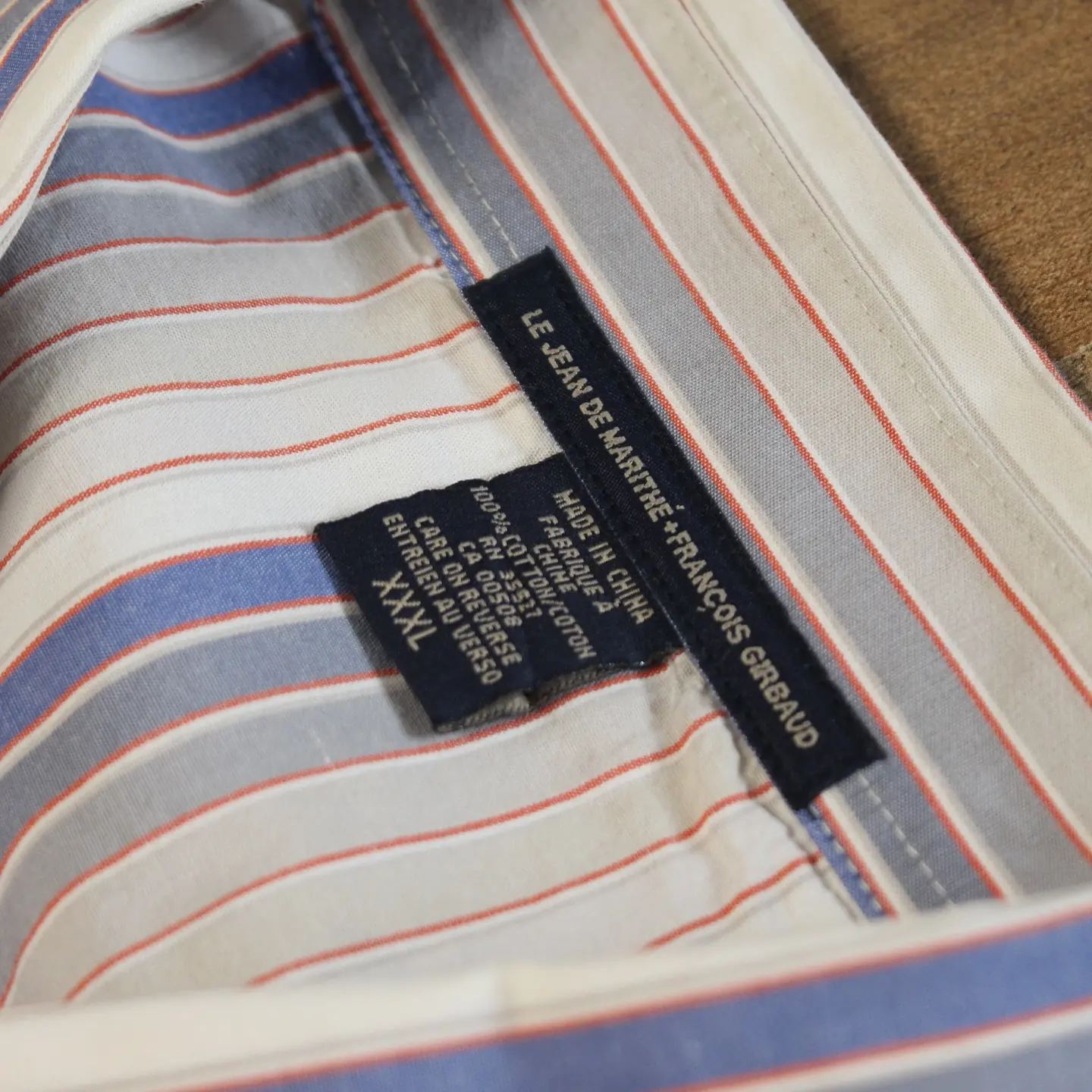 Vintage Marithe Francois Girbaud Tuxedo Shirt, view 2 of 4