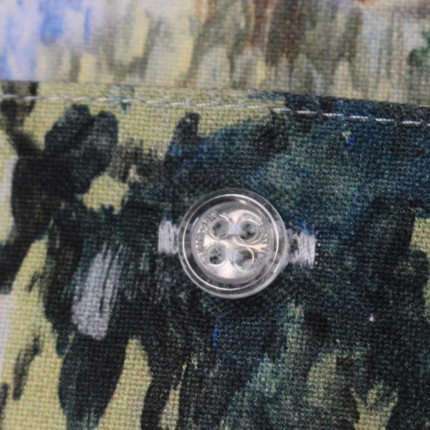 Off-White Multicolor Lake Holiday Shirt SS13, view 4 of 6