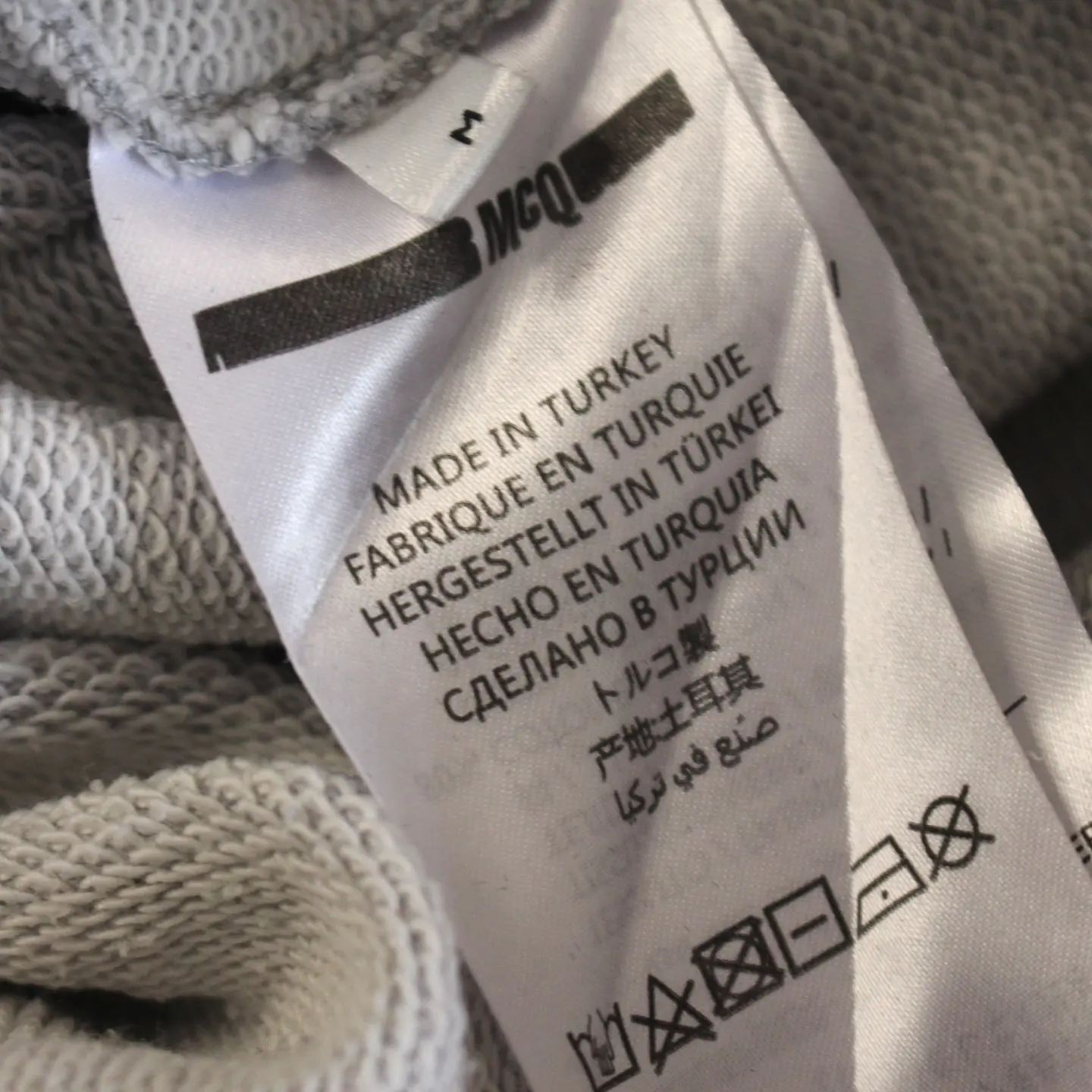 Alexander Mcqueen Swallow Flocked Sweatshirt, view 3 of 3