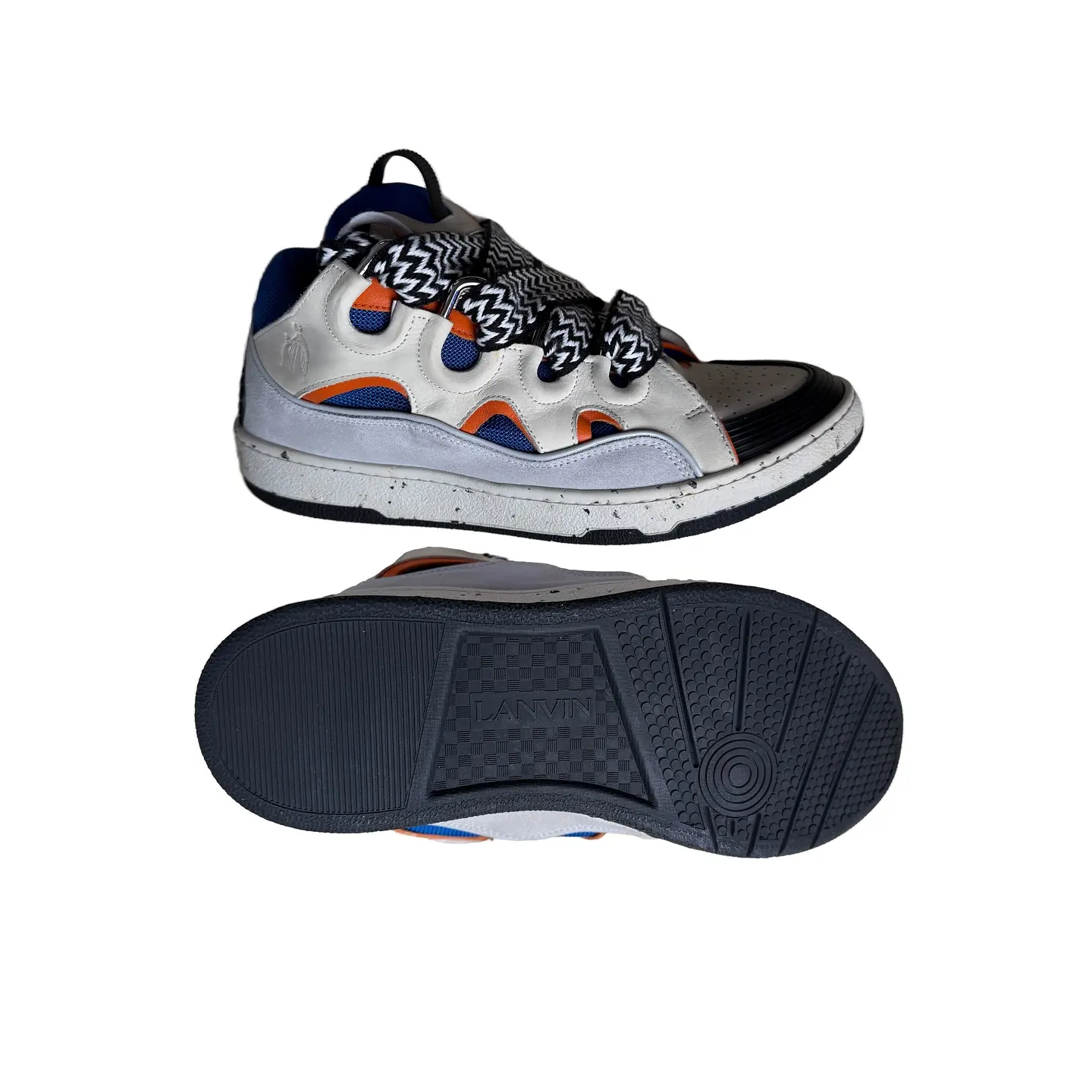 Lanvin Curb Sneakers + Box + Dust Bags, view 2 of 3