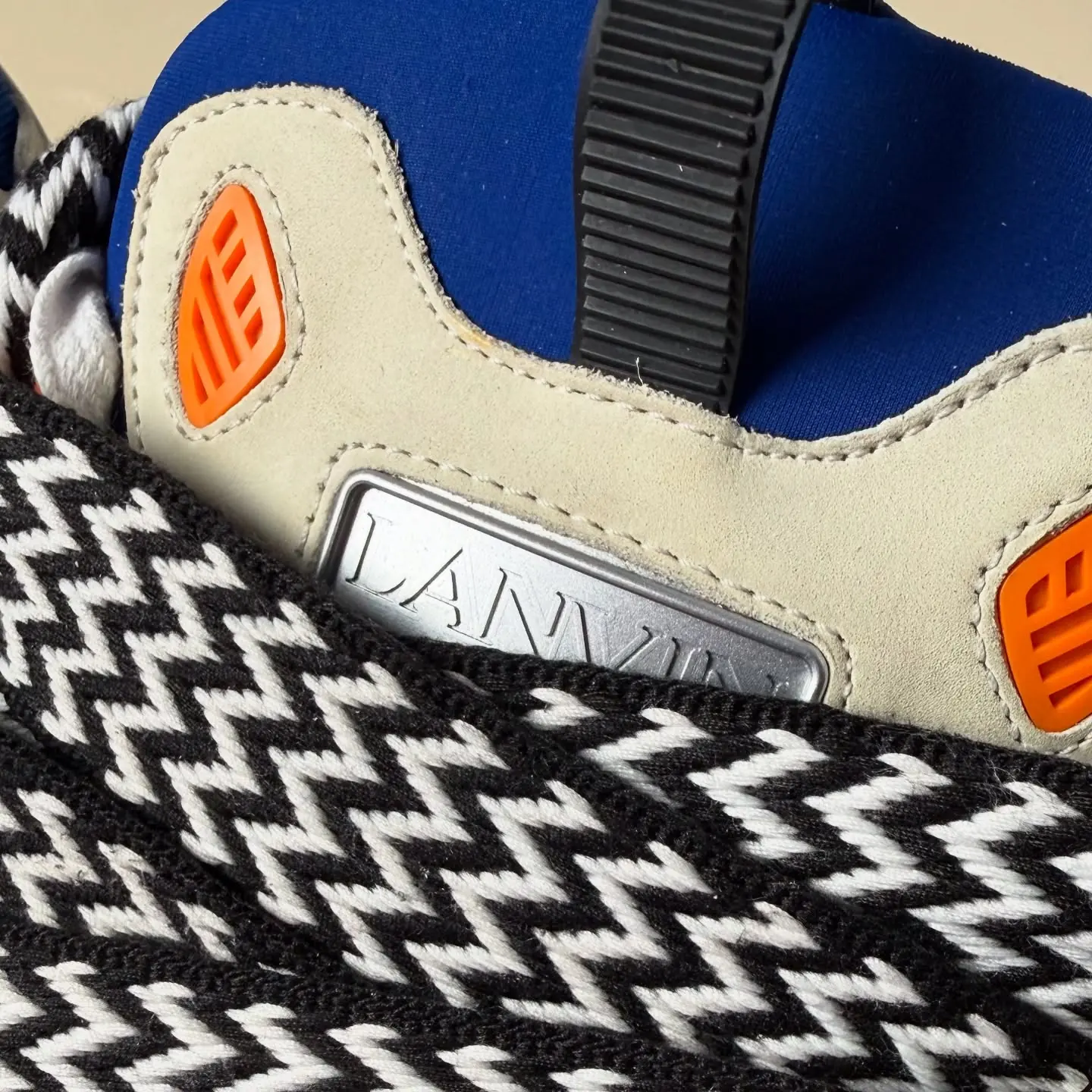 Lanvin Curb Sneakers + Box + Dust Bags, view 3 of 3