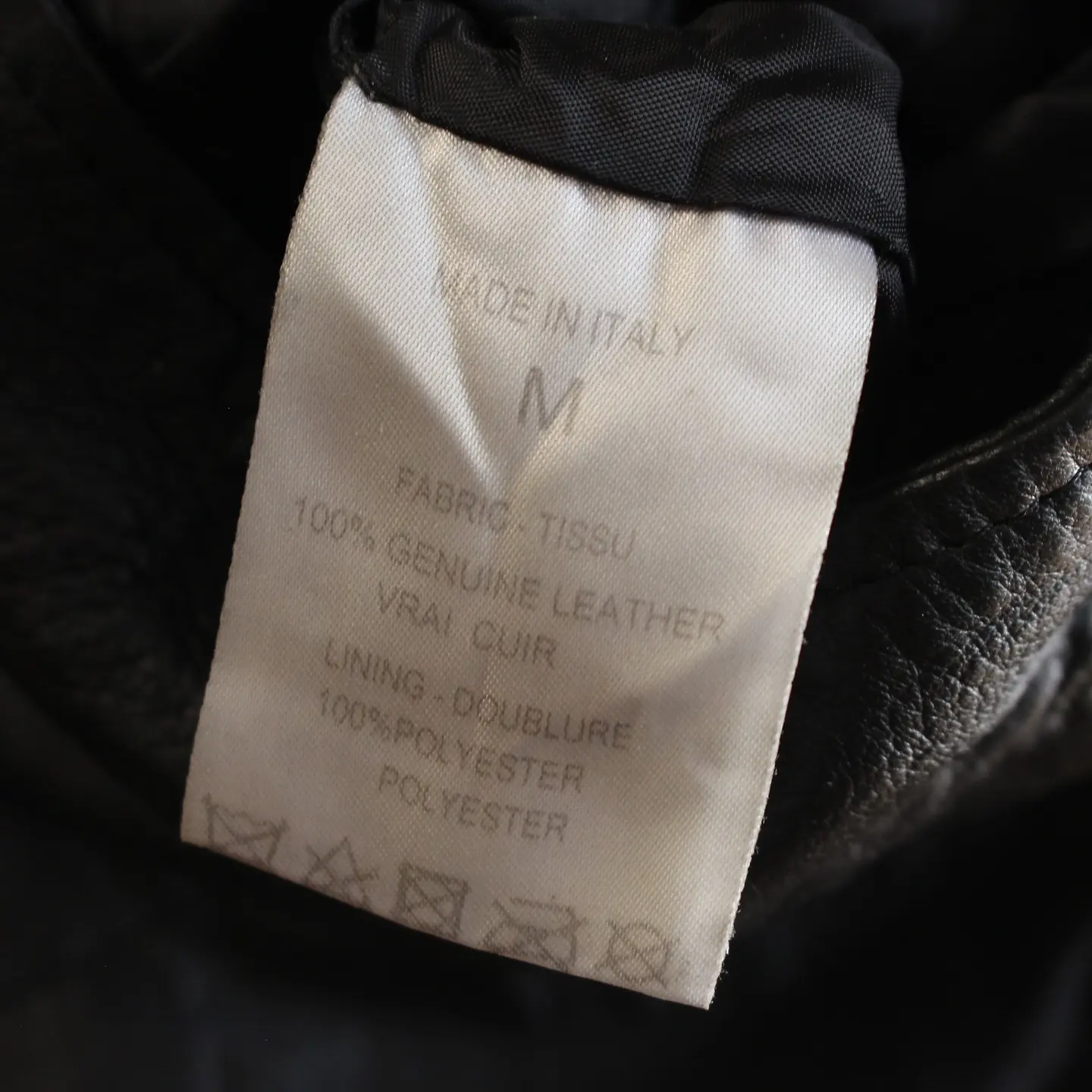 Yves Saint Laurent Beauté Uniform Leather Biker Jacket, view 4 of 4
