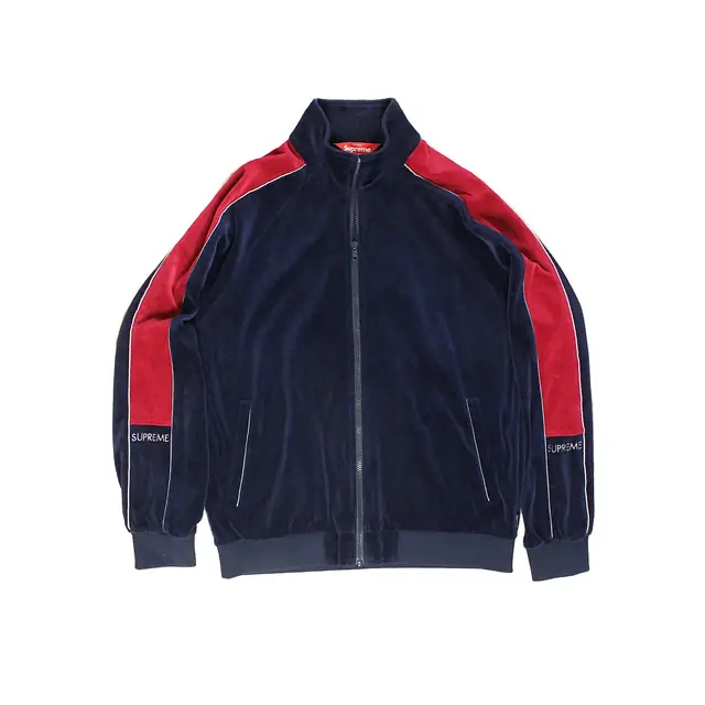 Supreme Velour Track Jacket FW18