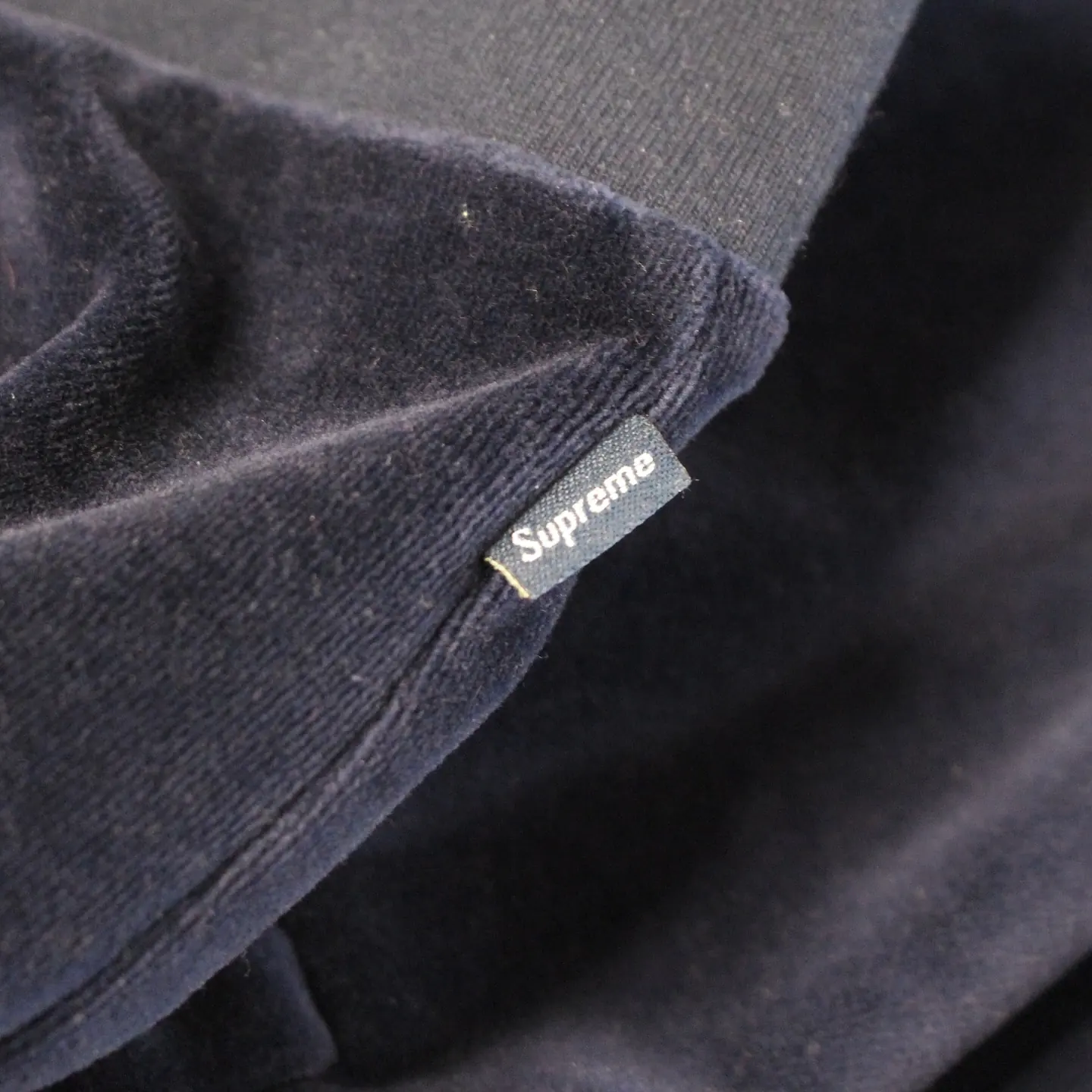 Supreme Velour Track Jacket FW18, view 4 of 4