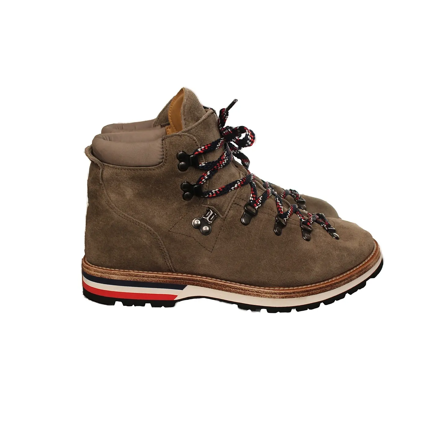Moncler Peak Suede Hiking Boots, view 2 of 6