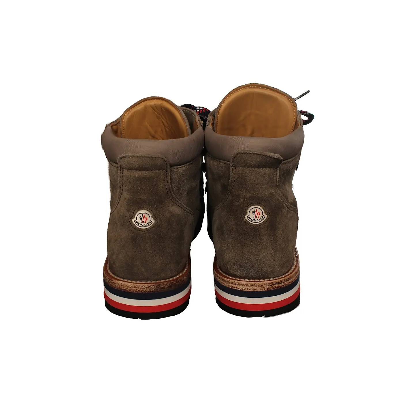 Moncler Peak Suede Hiking Boots, view 3 of 6
